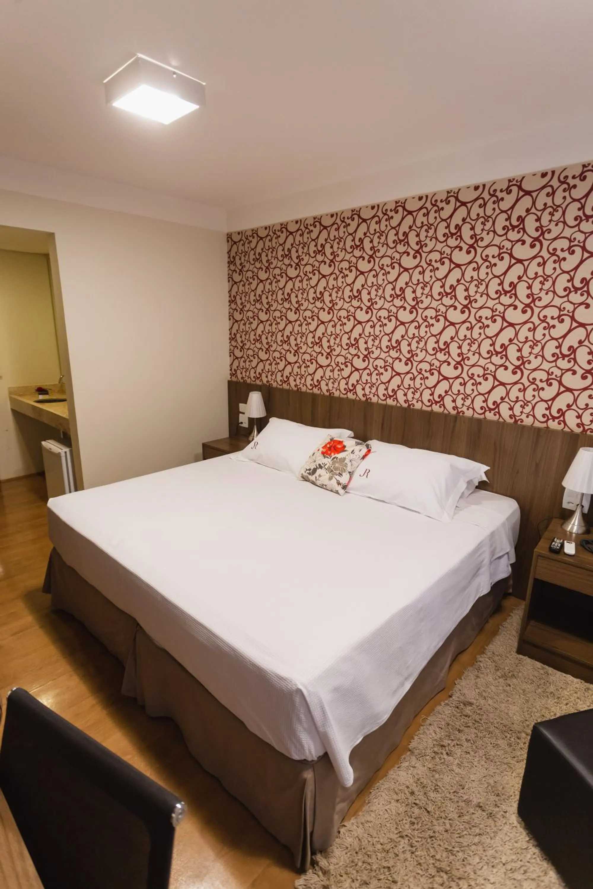 Bed in JR Hotel Ribeirão Preto