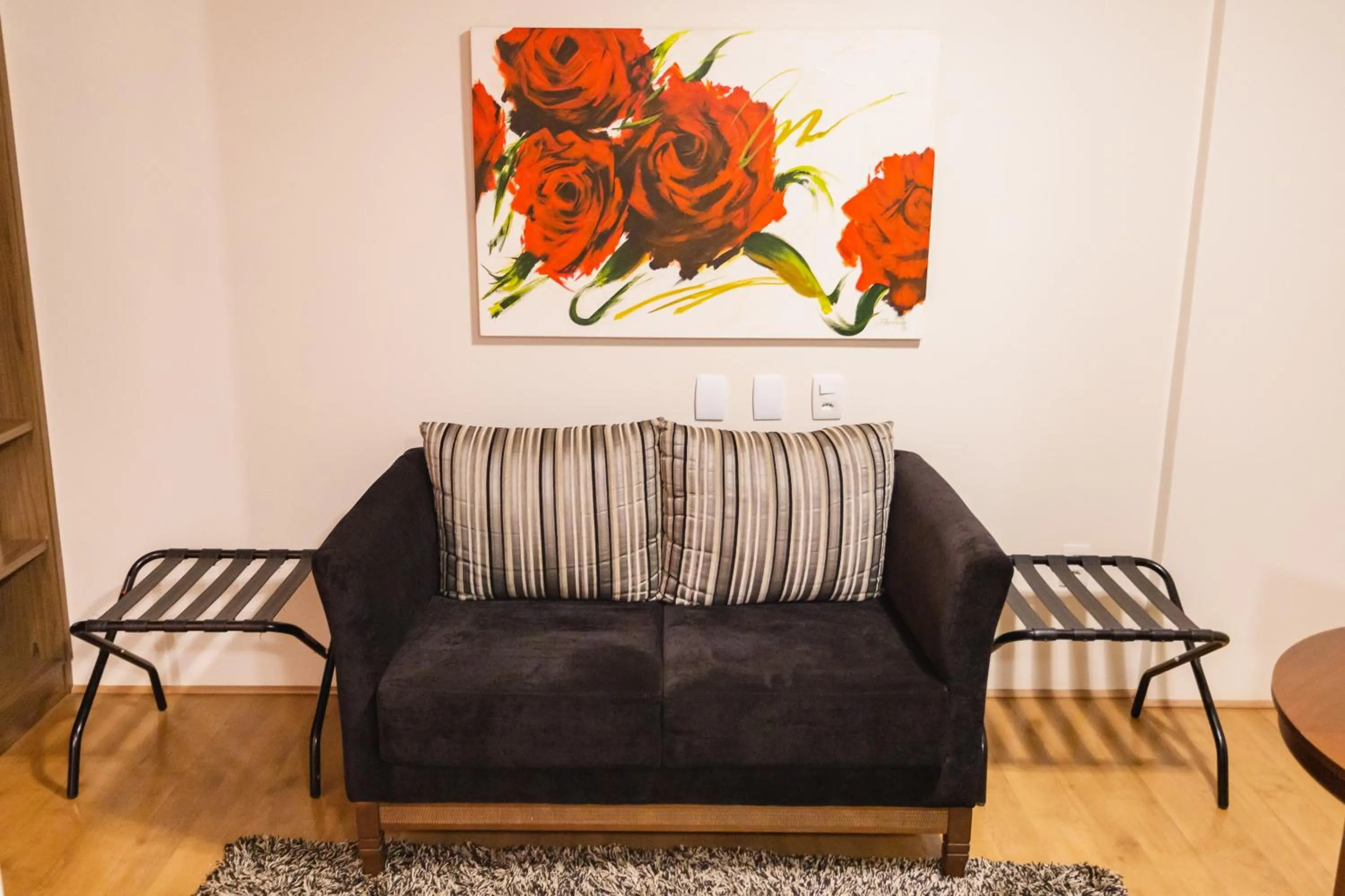 Living room in JR Hotel Ribeirão Preto