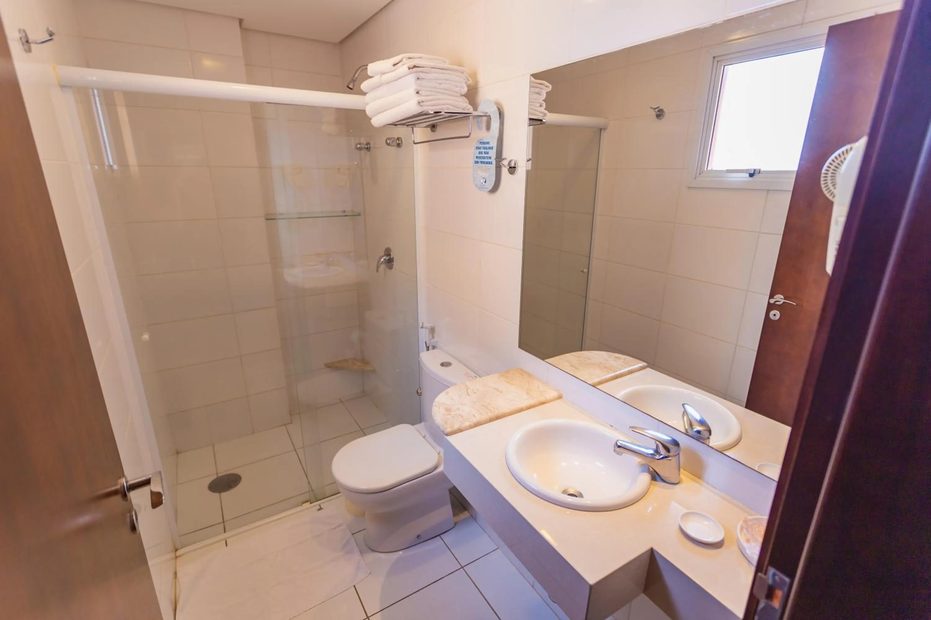 Bathroom in JR Hotel Ribeirão Preto