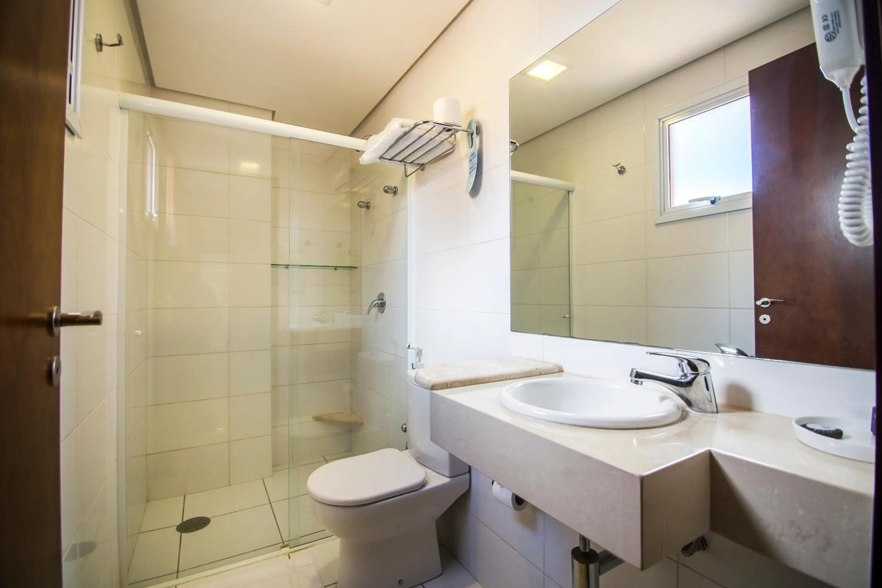 Shower in JR Hotel Ribeirão Preto