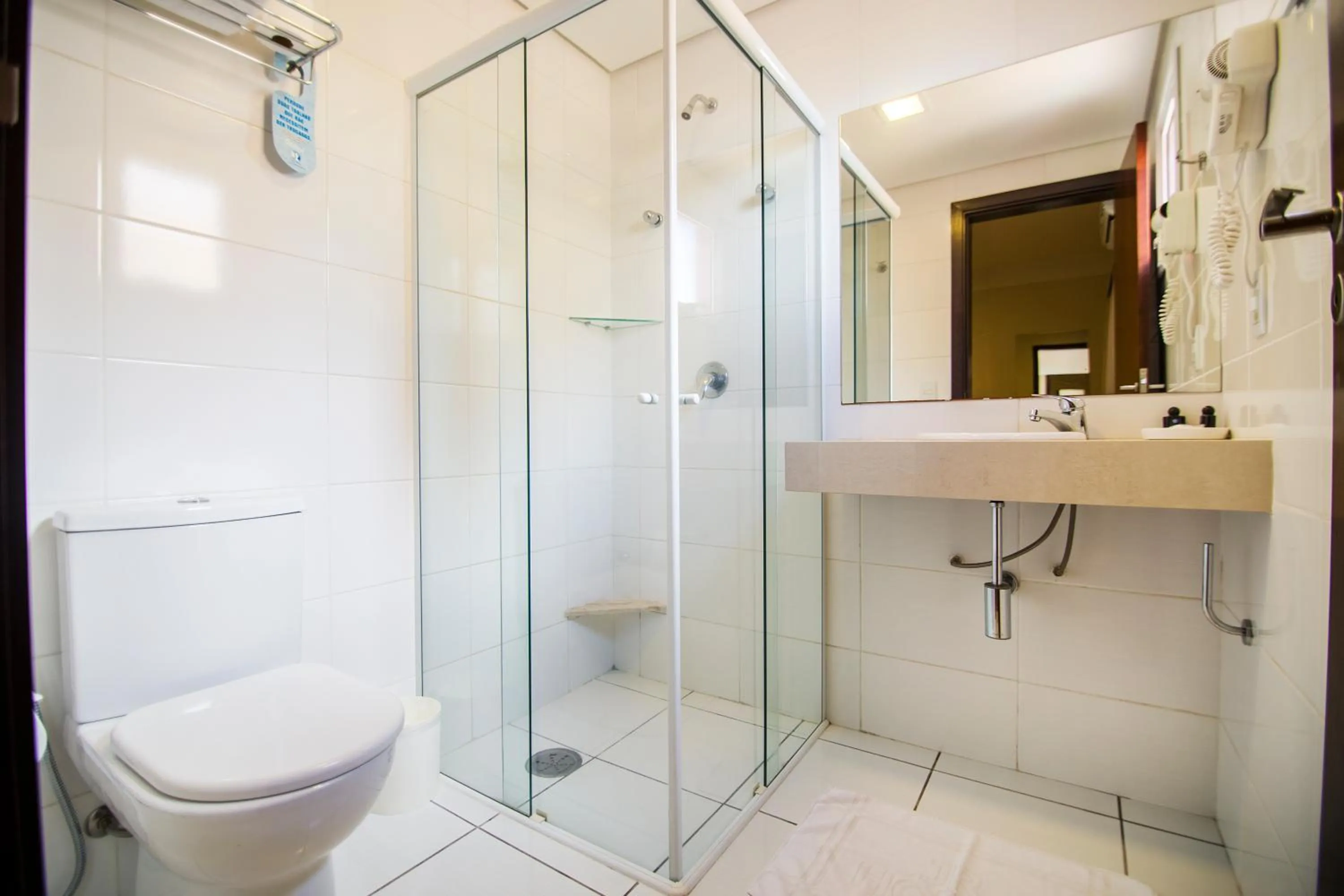 Bathroom in JR Hotel Ribeirão Preto