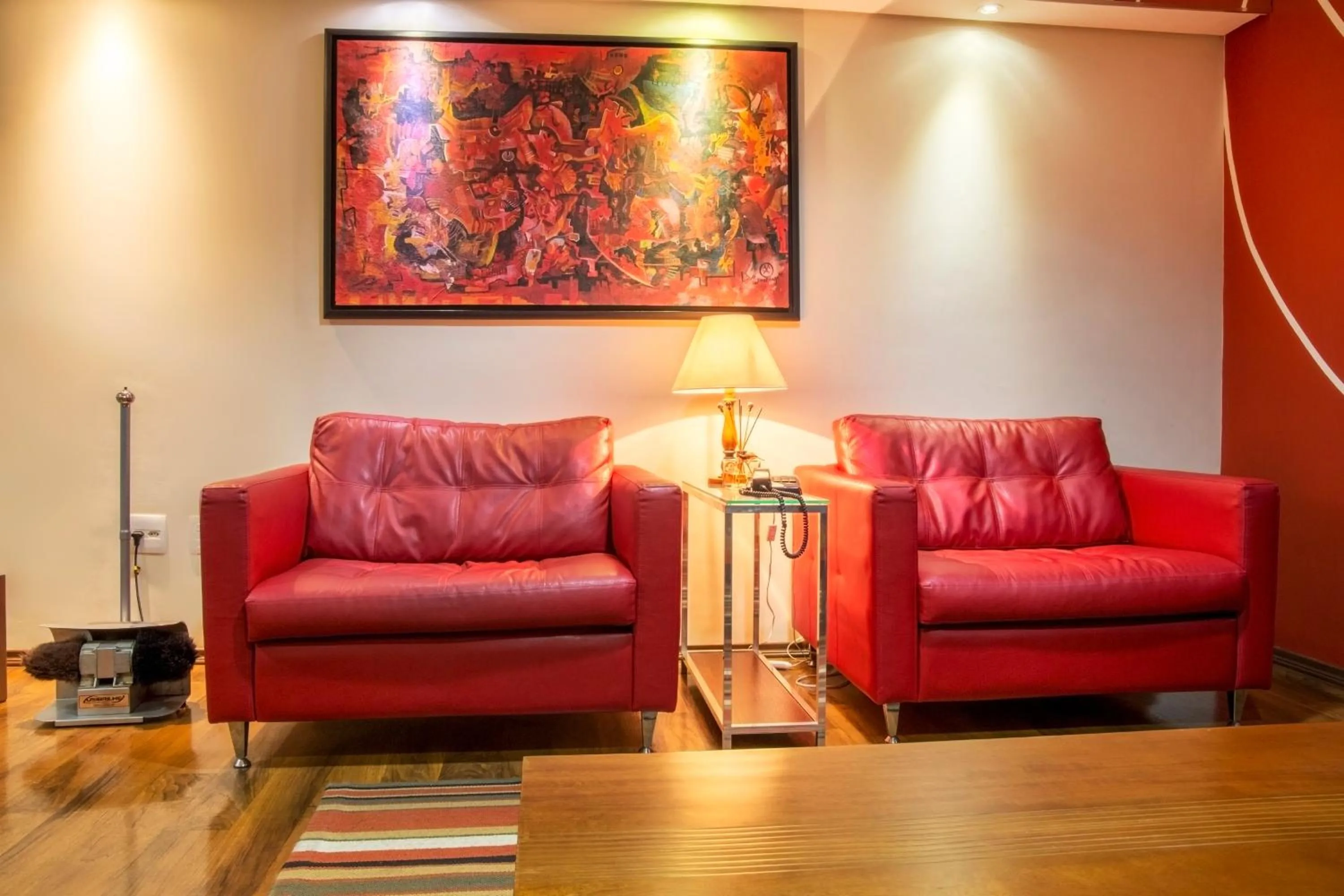 Decorative detail in JR Hotel Ribeirão Preto