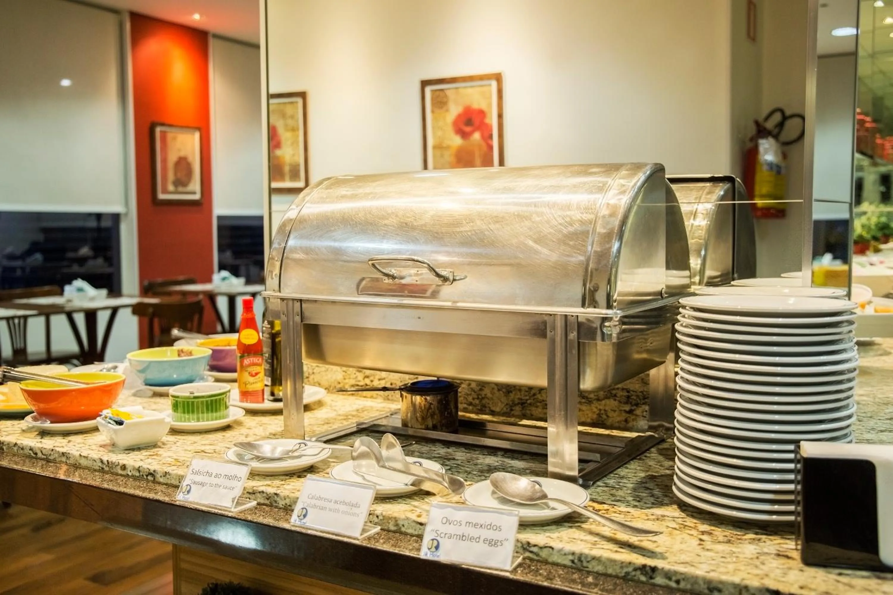 Food and drinks in JR Hotel Ribeirão Preto