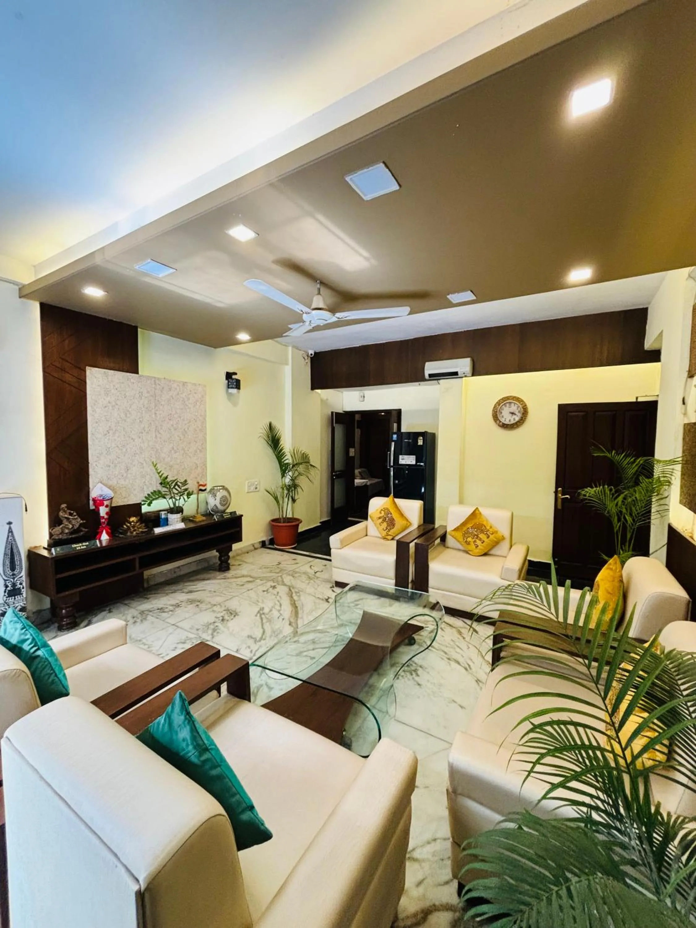 Living room in Royal Palms Luxury Service Apartment