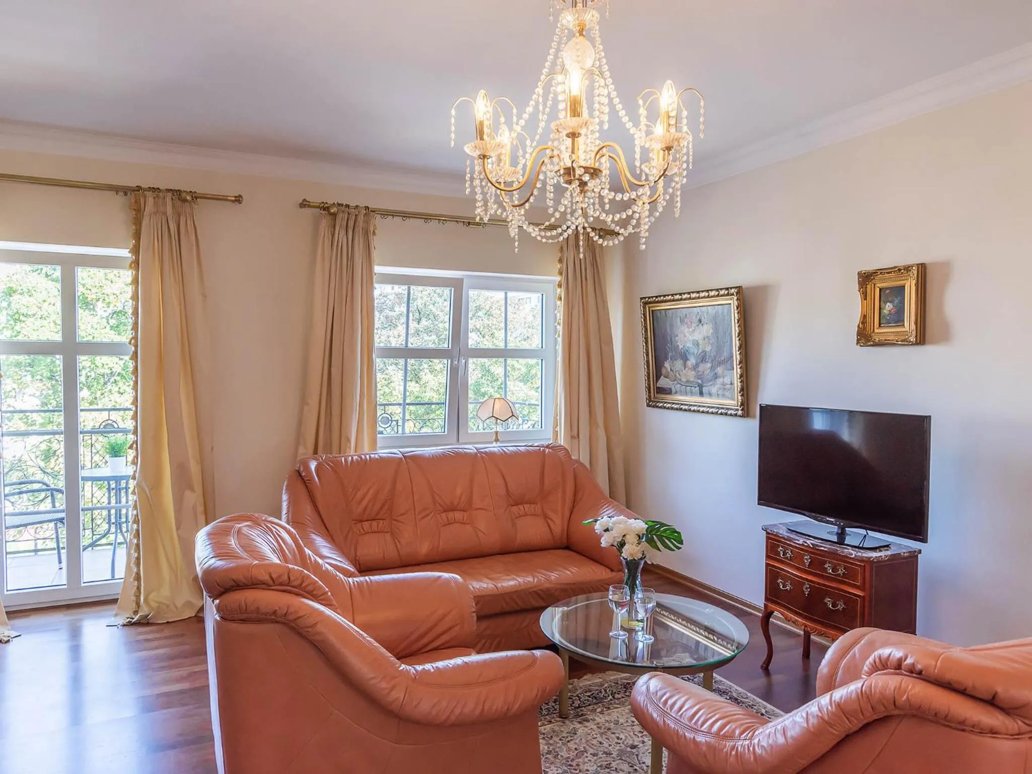 TV and multimedia in VacationClub - Trzy Korony Piastów Apartament 37