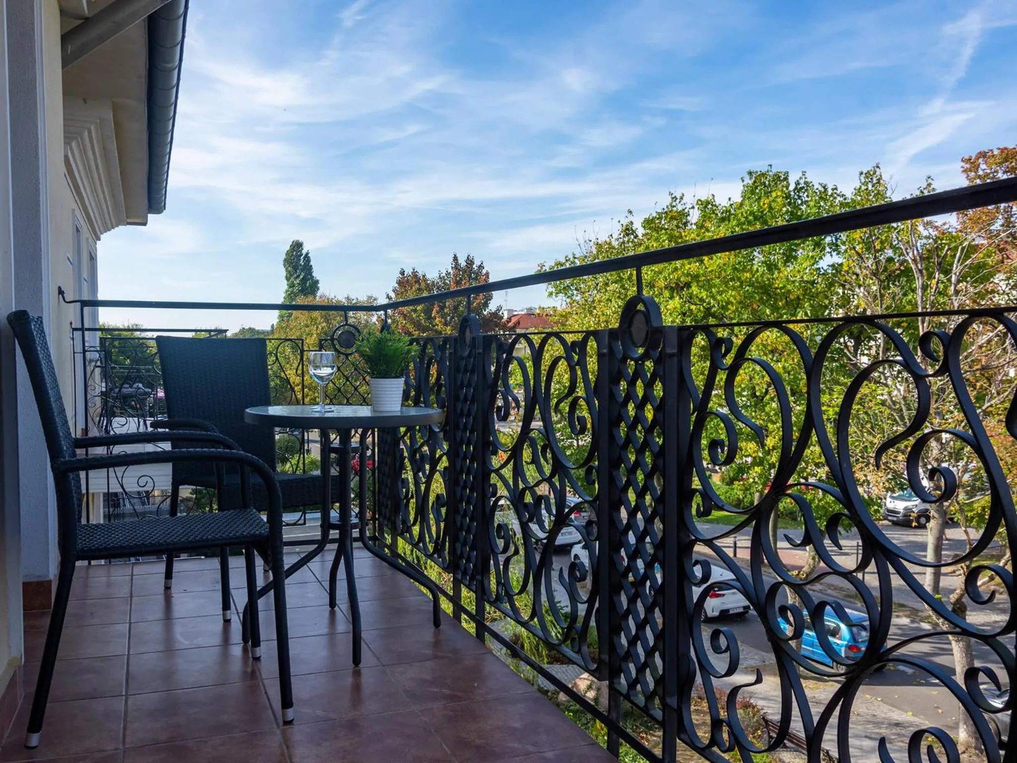 Balcony/Terrace in VacationClub - Trzy Korony Piastów Apartament 37