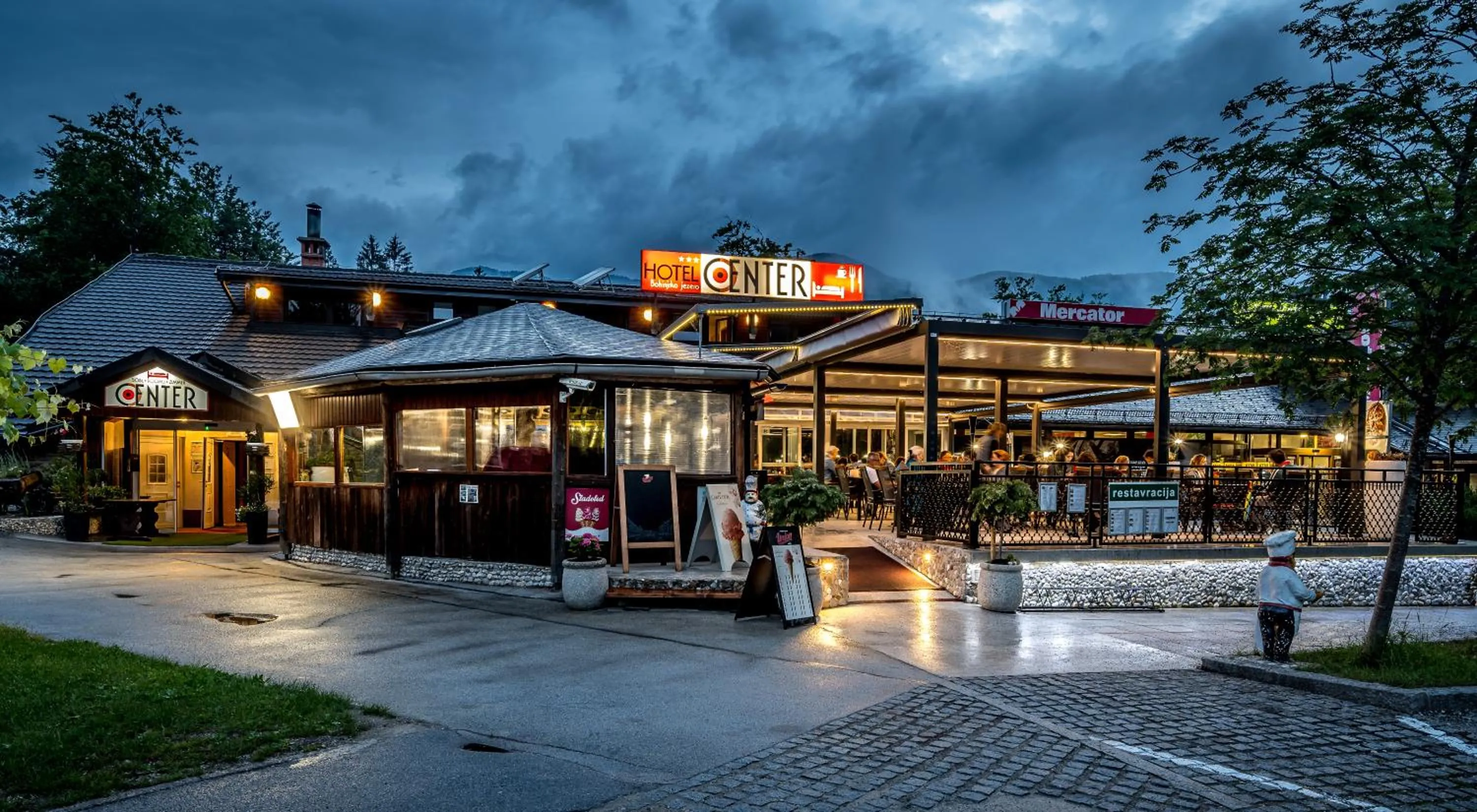 Property building in Hotel Center Bohinjsko Jezero