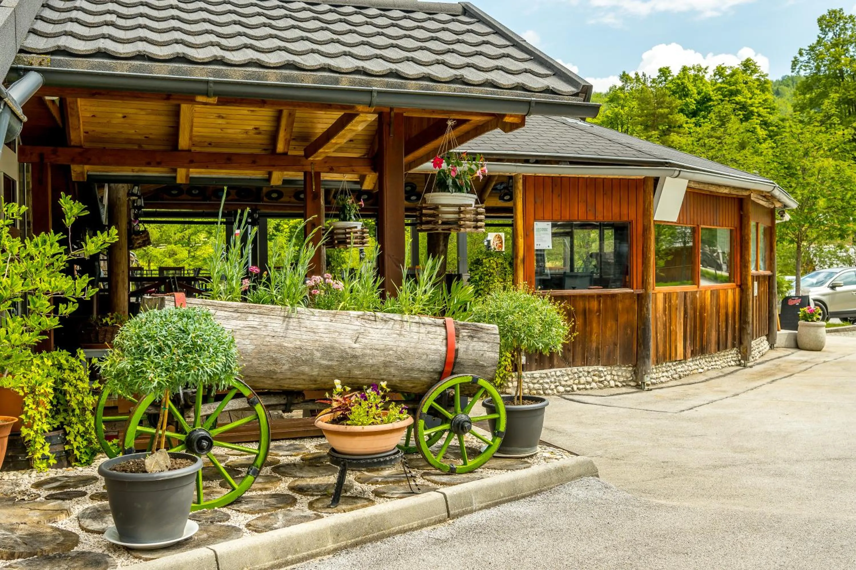Property building in Hotel Center Bohinjsko Jezero
