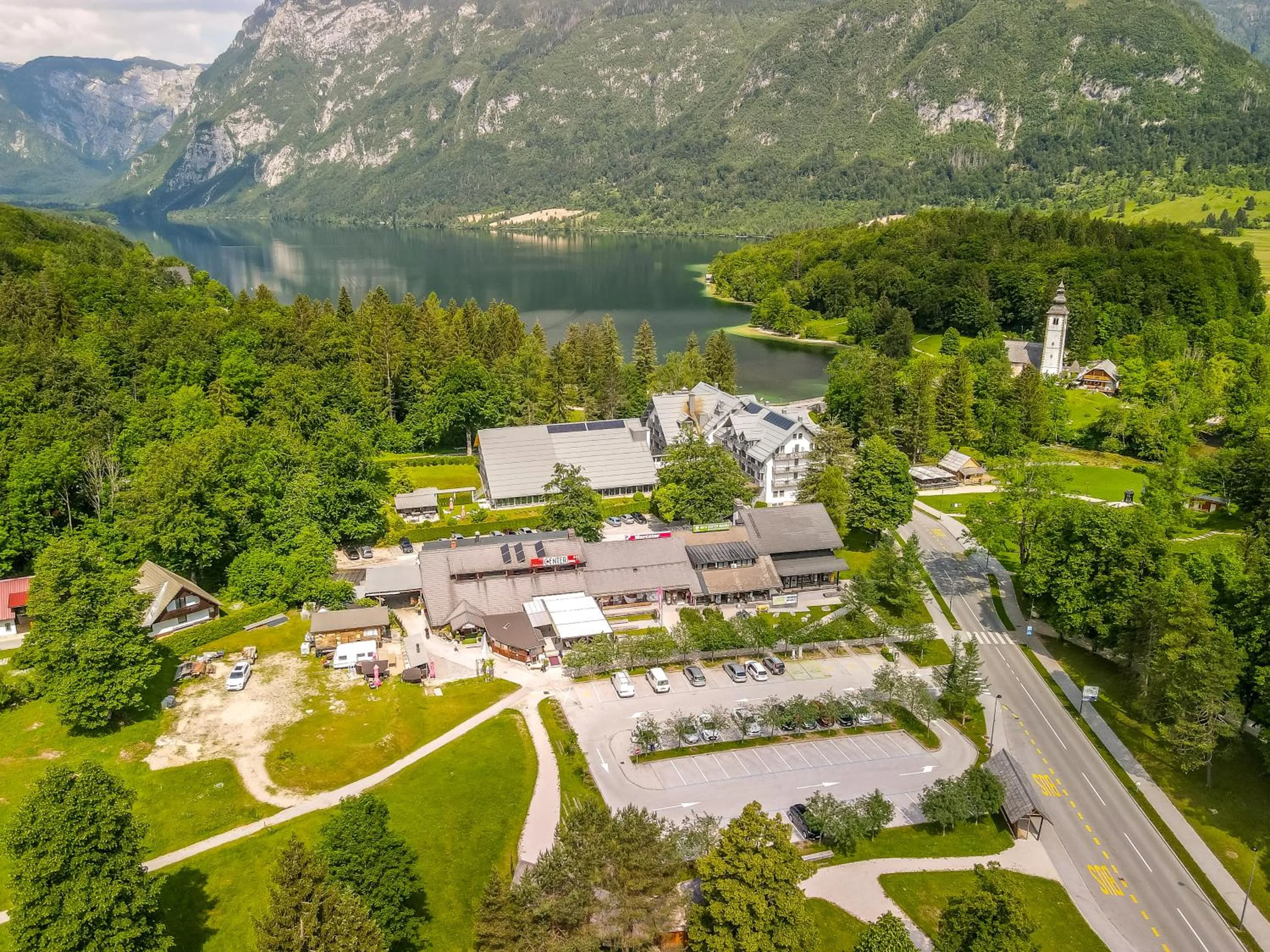 Property building in Hotel Center Bohinjsko Jezero