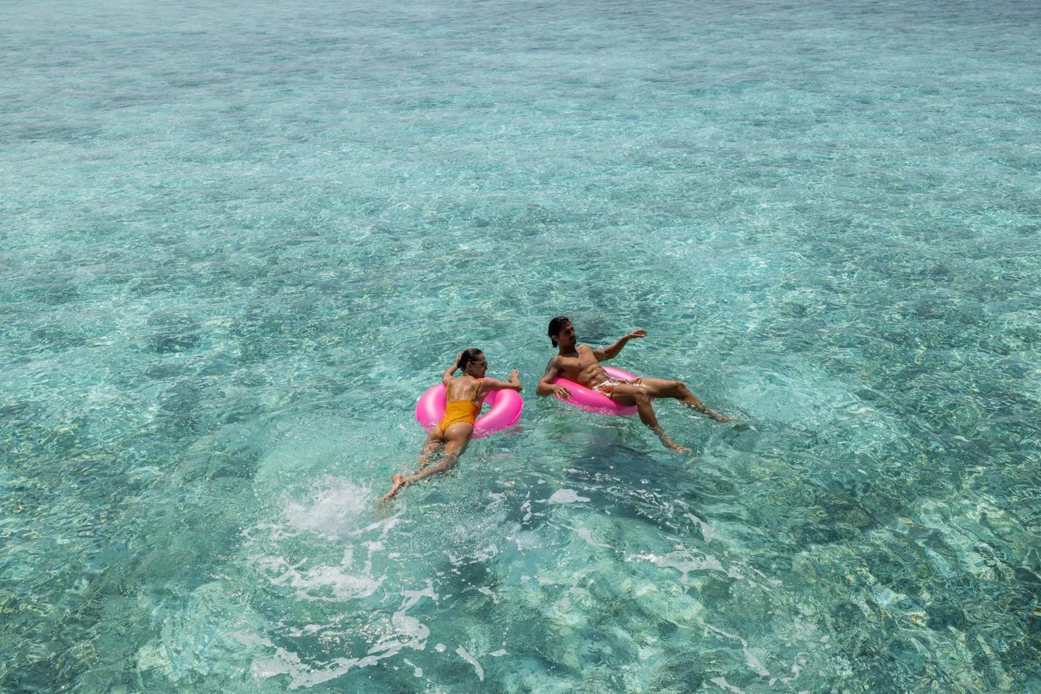 Snorkeling in The Standard, Huruvalhi Maldives