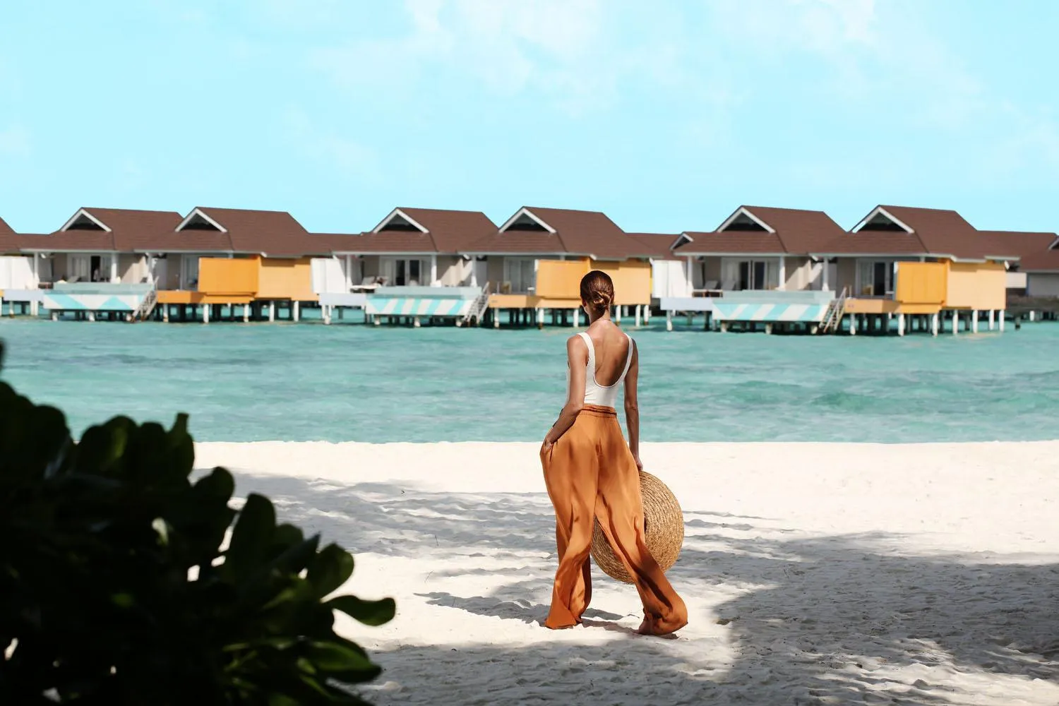 Beach in The Standard, Huruvalhi Maldives