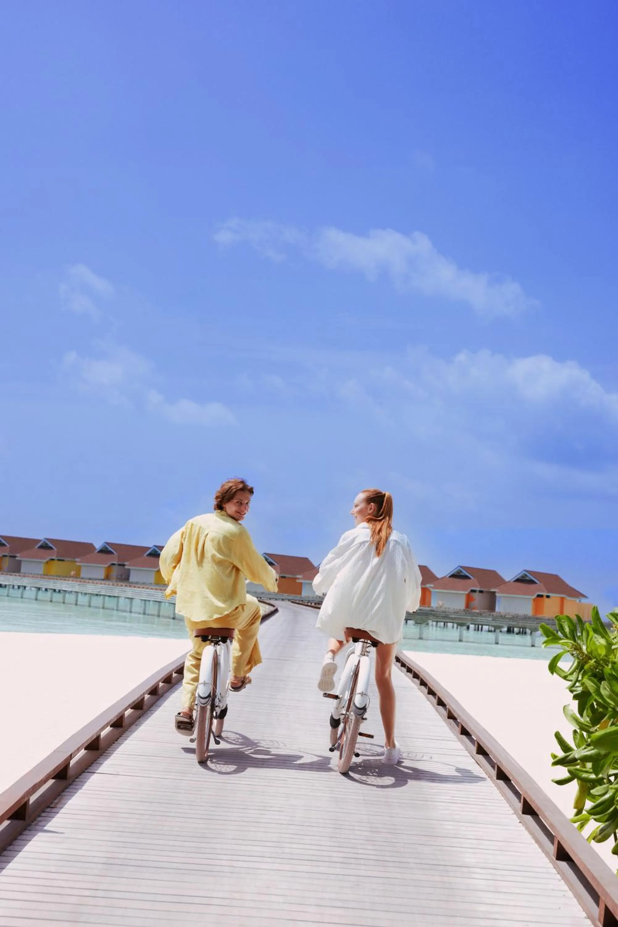 Cycling in The Standard, Huruvalhi Maldives