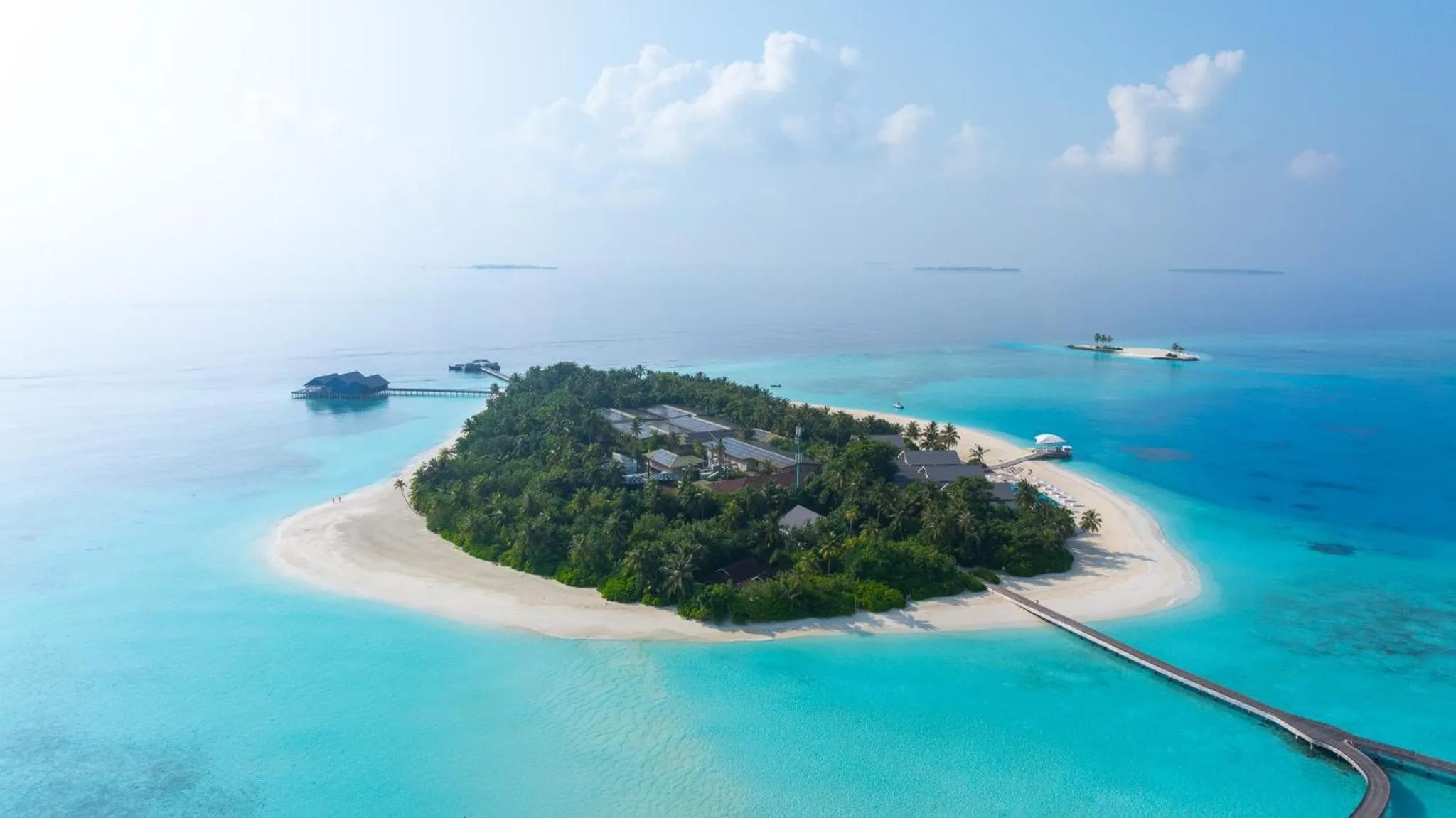 Property building in The Standard, Huruvalhi Maldives