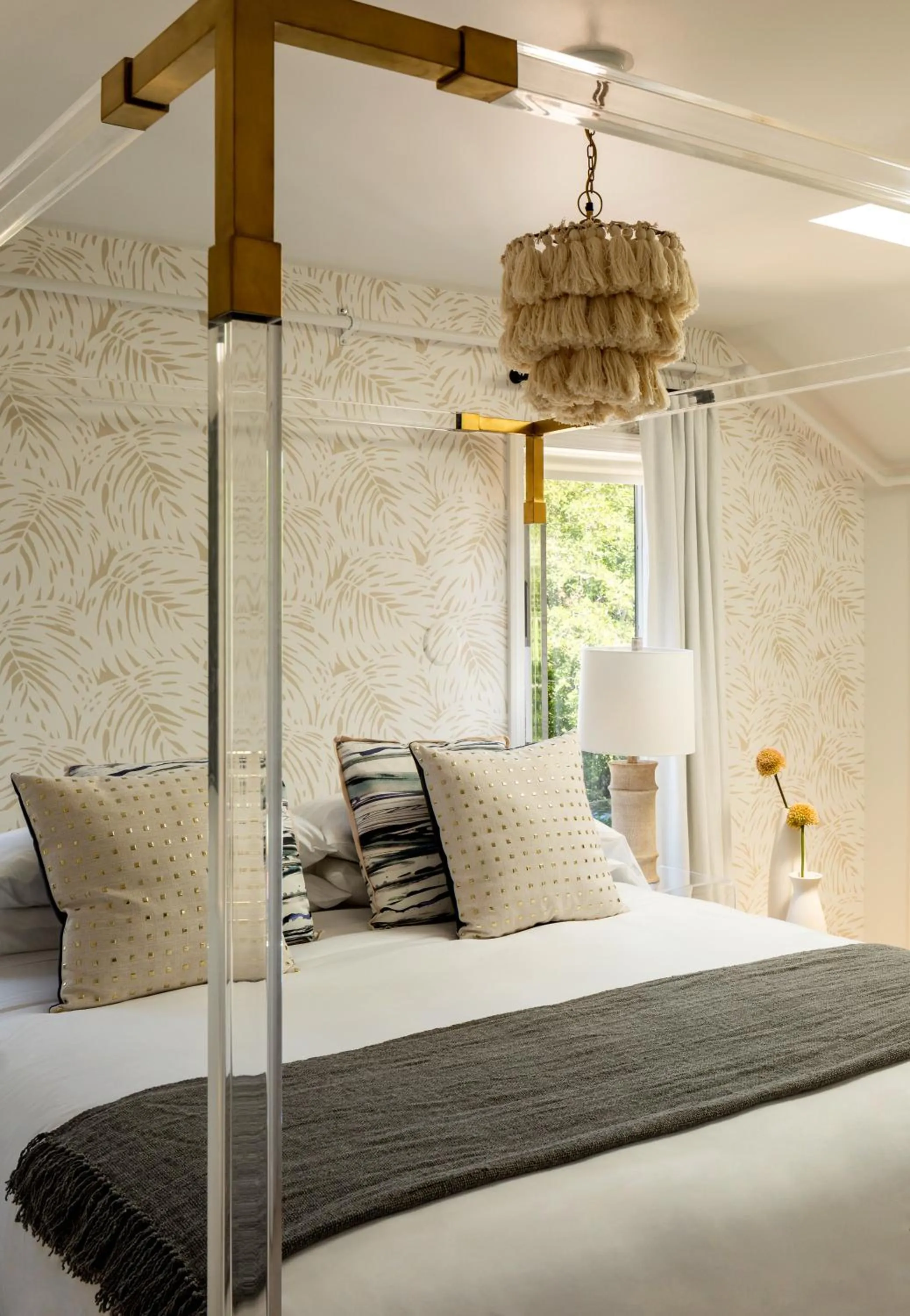 Bed in AWOL Hotel Provincetown