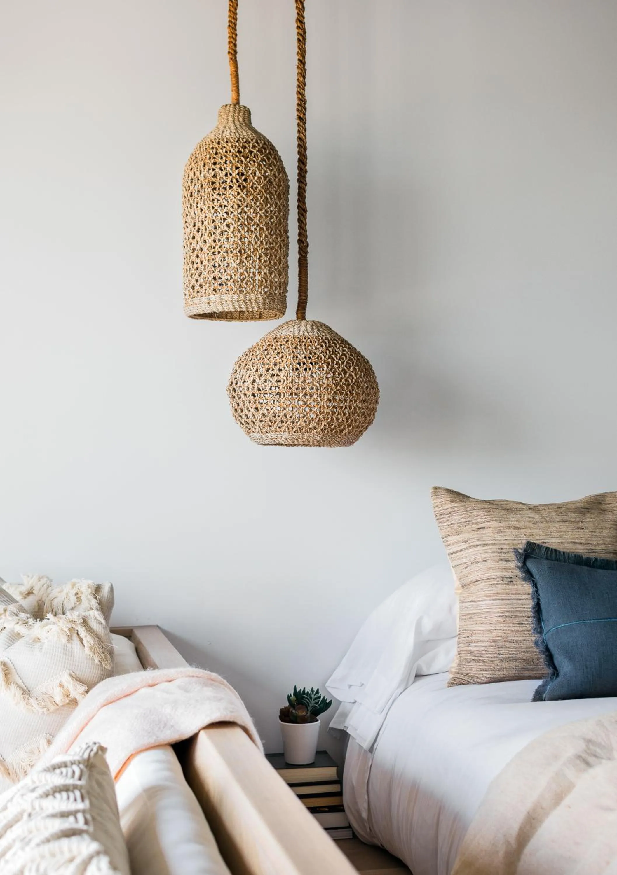 Decorative detail, Bed in AWOL Hotel Provincetown