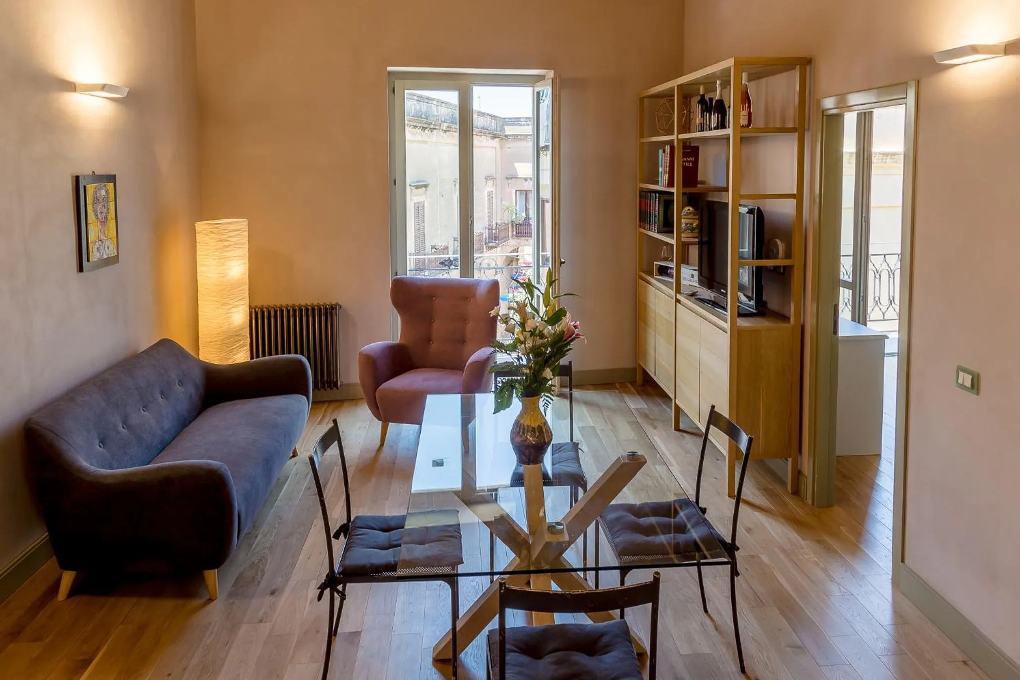 Living room in Cantine De Gregorio Suites