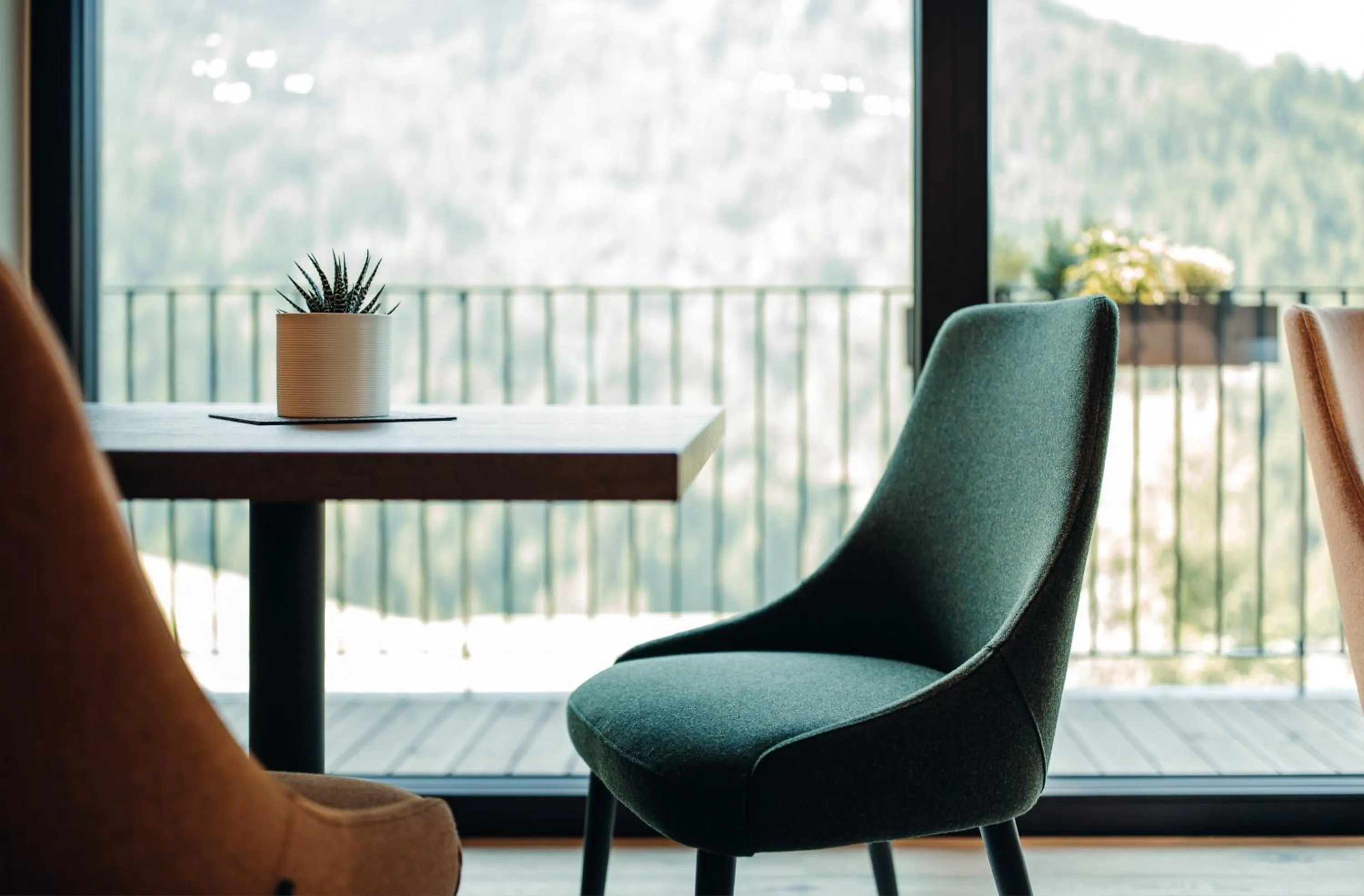 Lobby or reception in Plan Murin - Authentic Dolomites Hotel