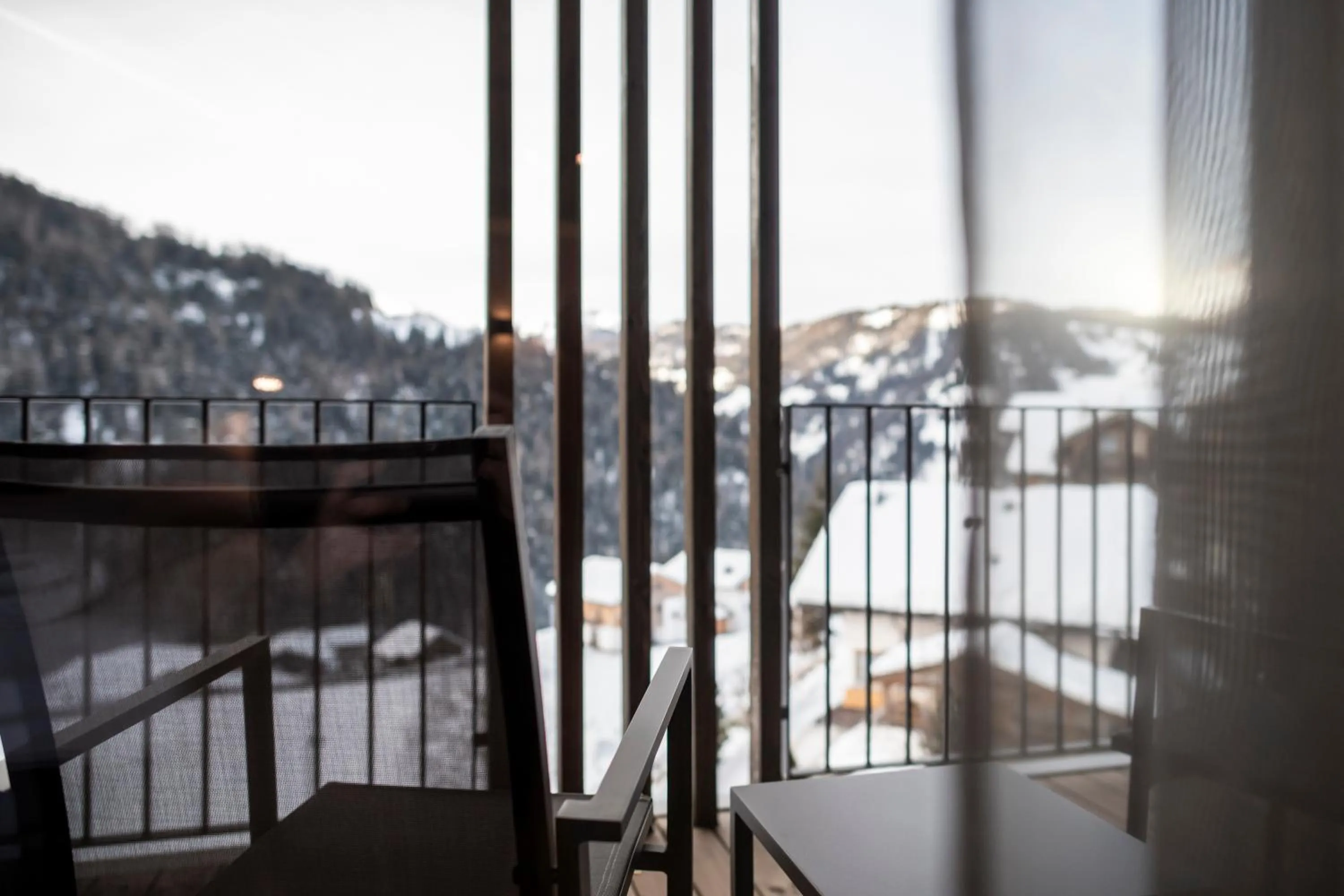 Balcony/Terrace in Plan Murin - Authentic Dolomites Hotel