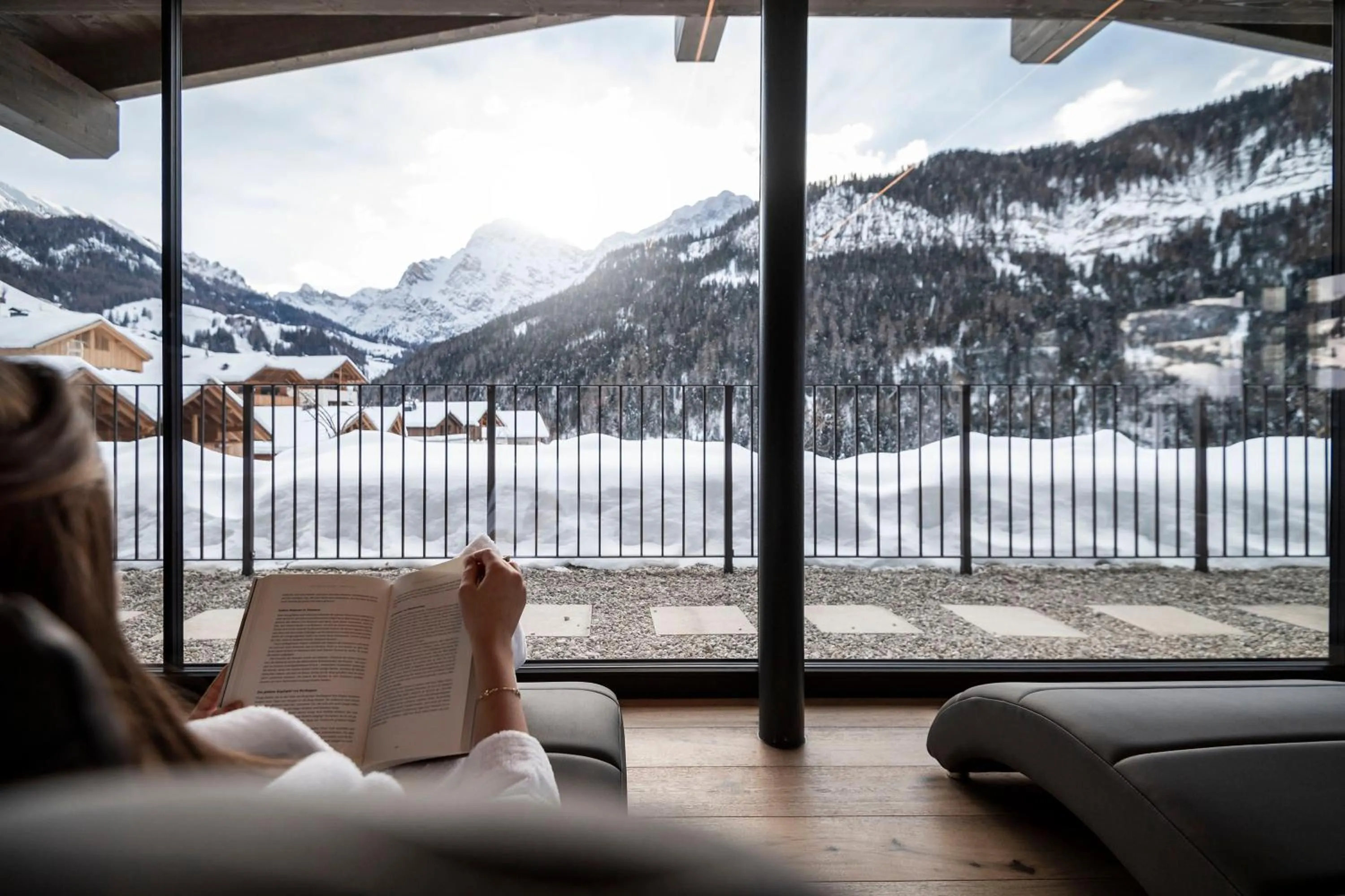 Mountain view in Plan Murin - Authentic Dolomites Hotel