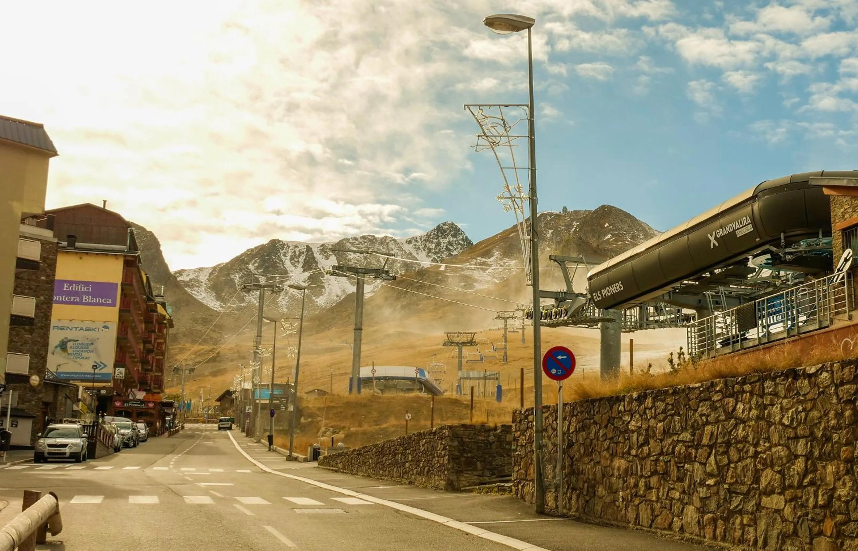 Natural landscape in Kione Paradís Blanc