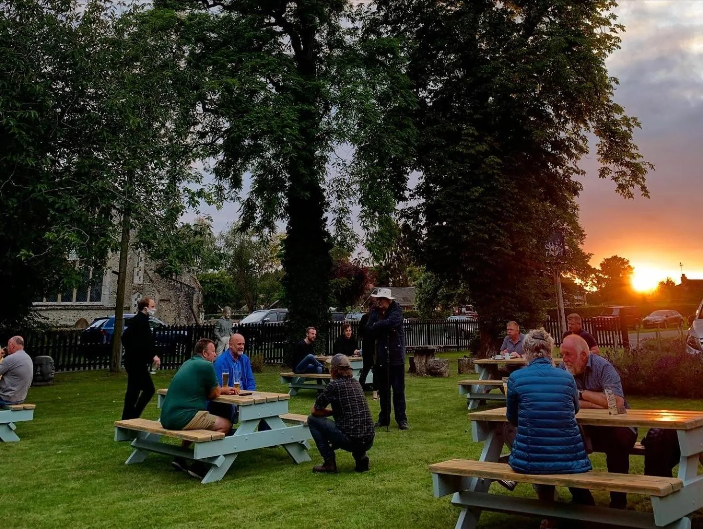 Garden in The Bedingfeld Arms