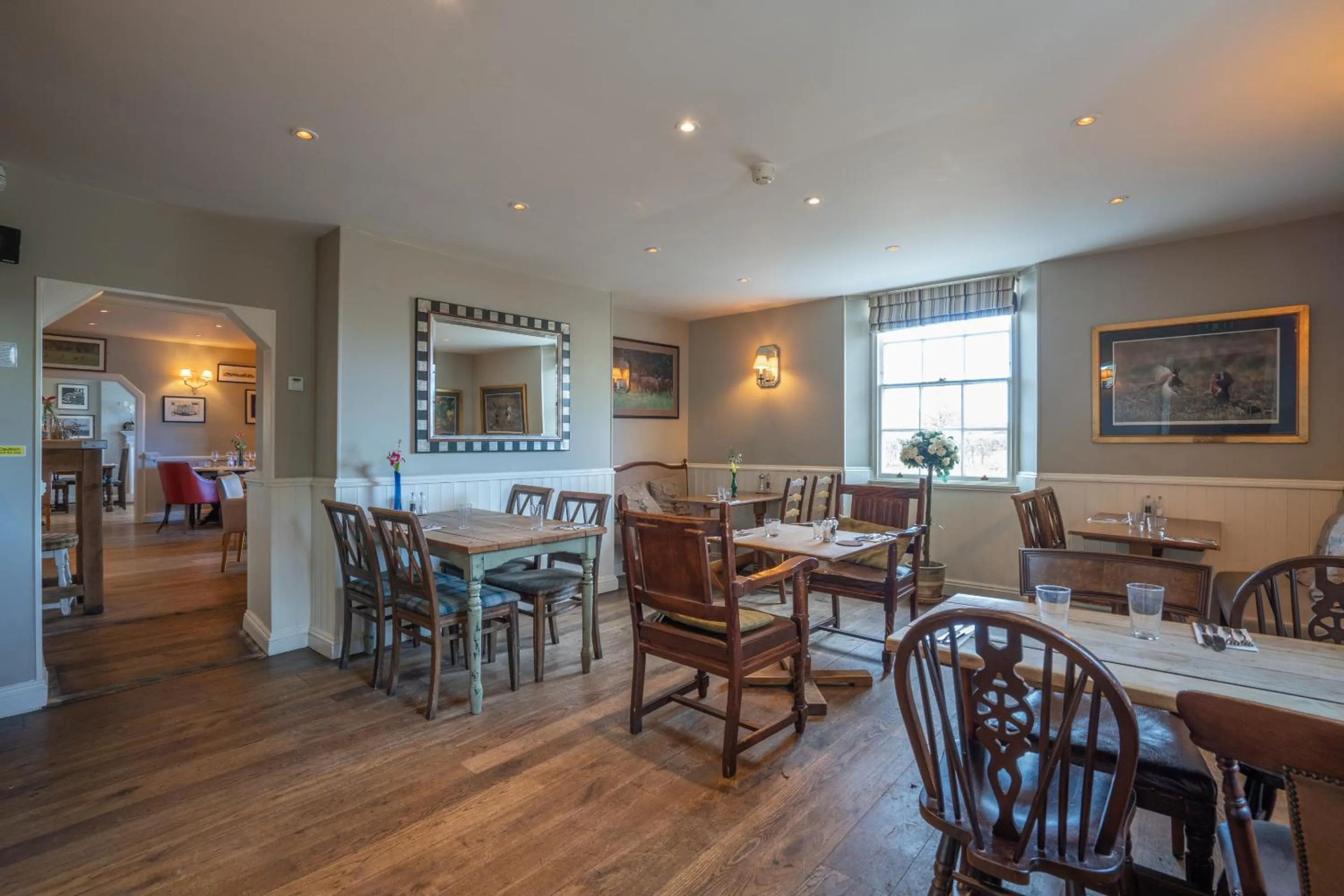 Dining area in The Bedingfeld Arms