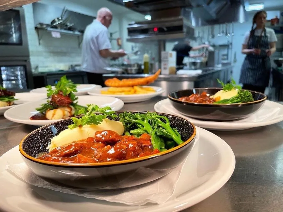 Food and drinks in The Bedingfeld Arms