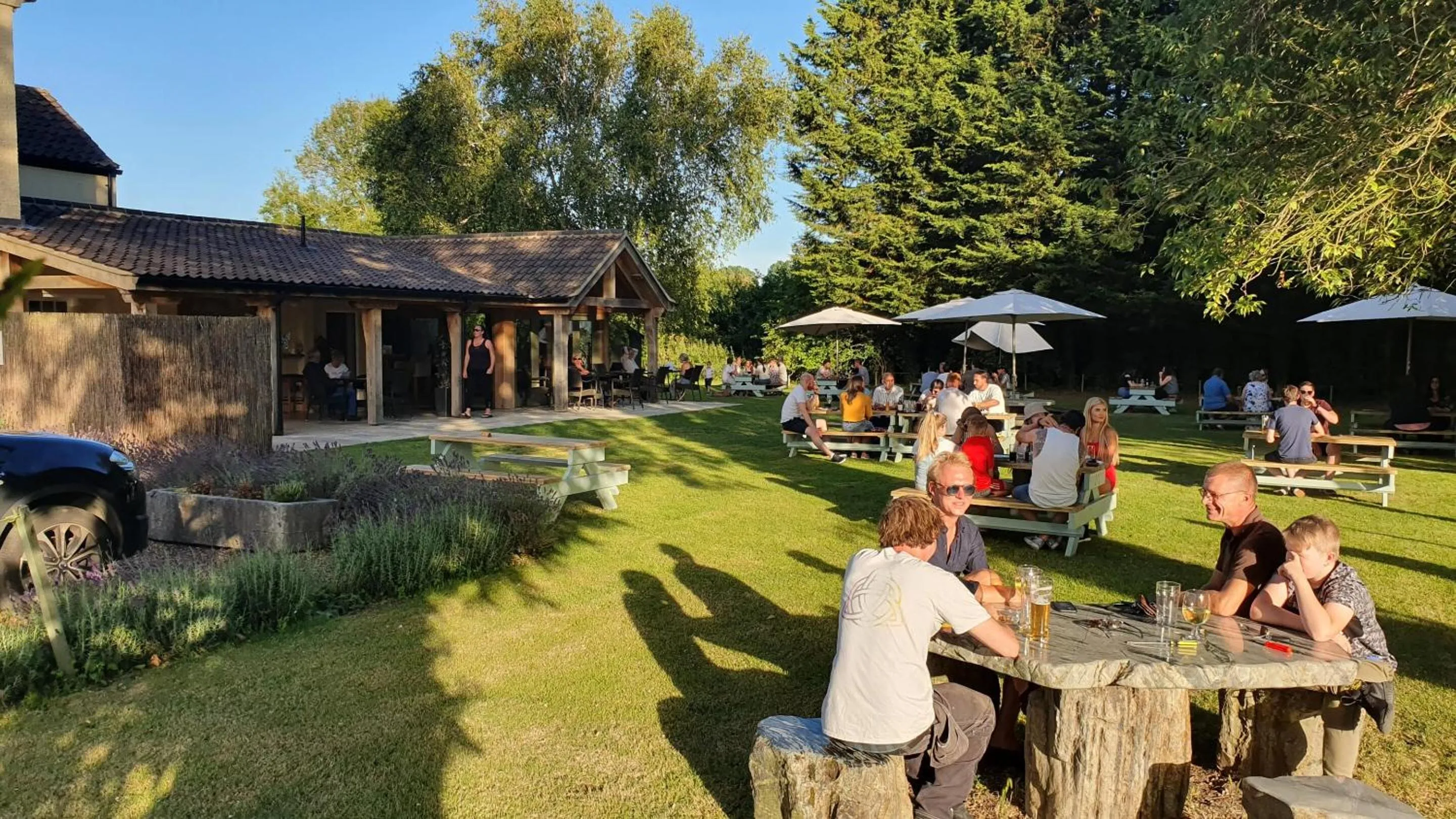 Garden in The Bedingfeld Arms