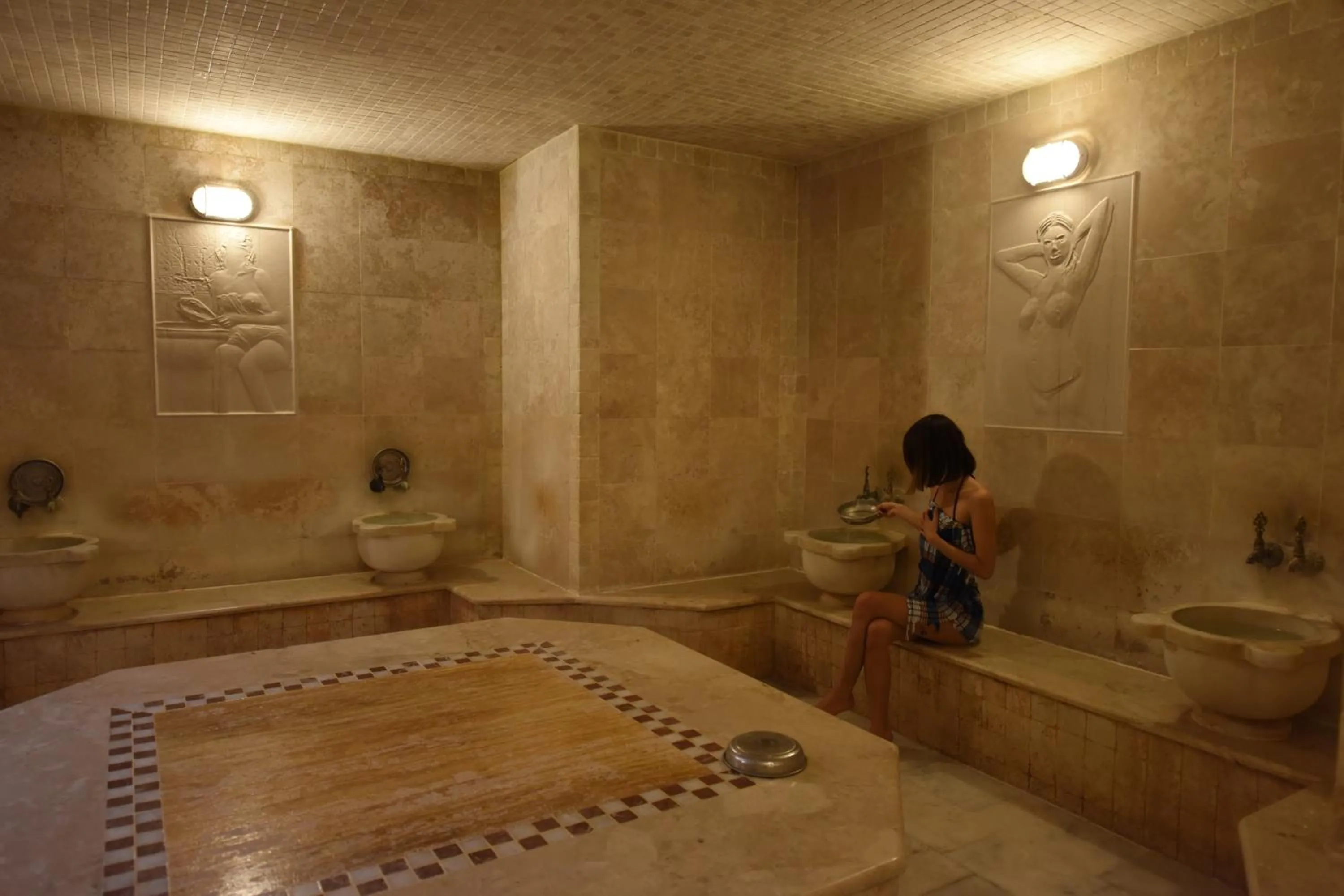 Hot Spring Bath in Herakles Thermal Hotel