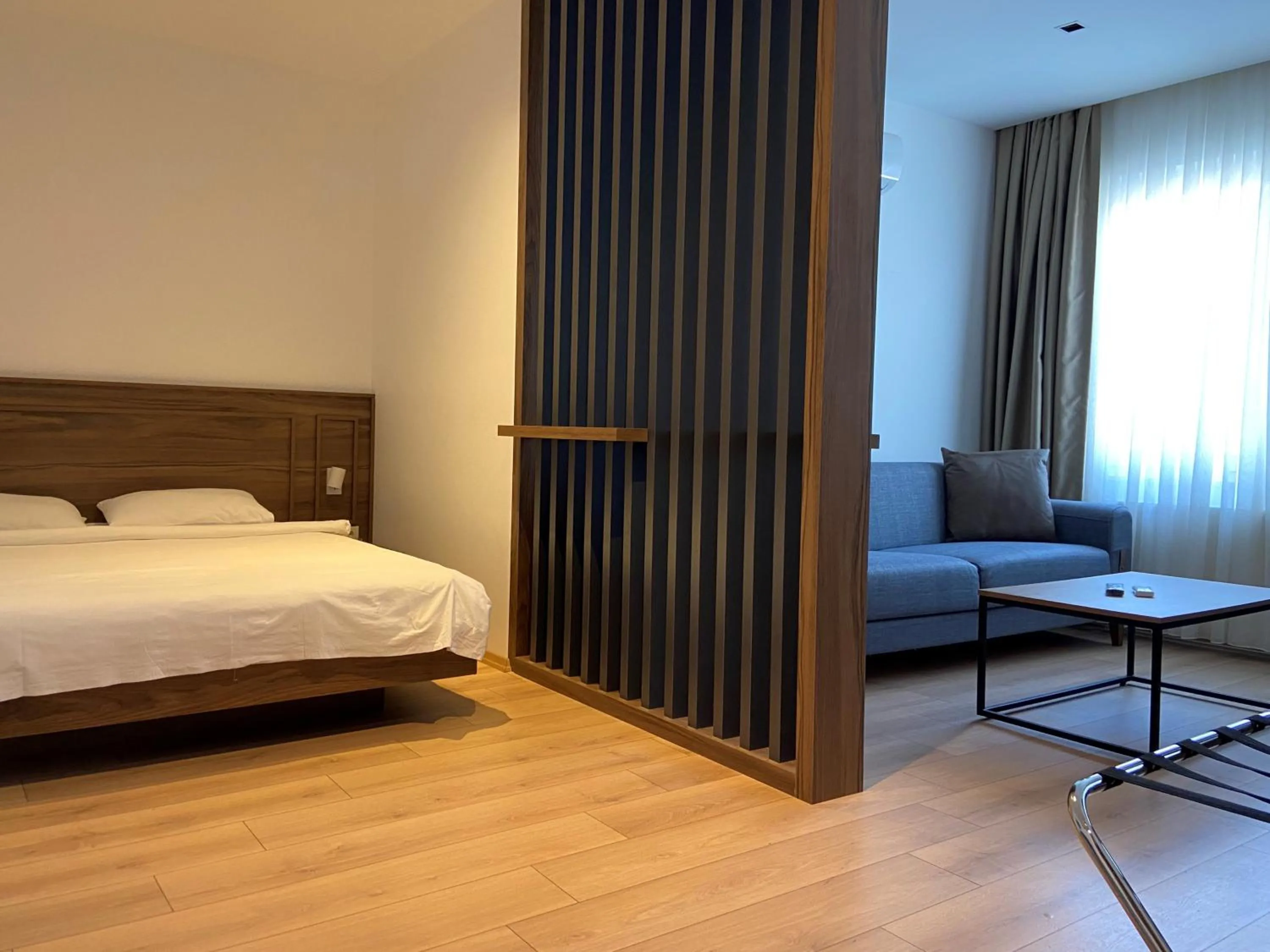 Bed in Herakles Thermal Hotel