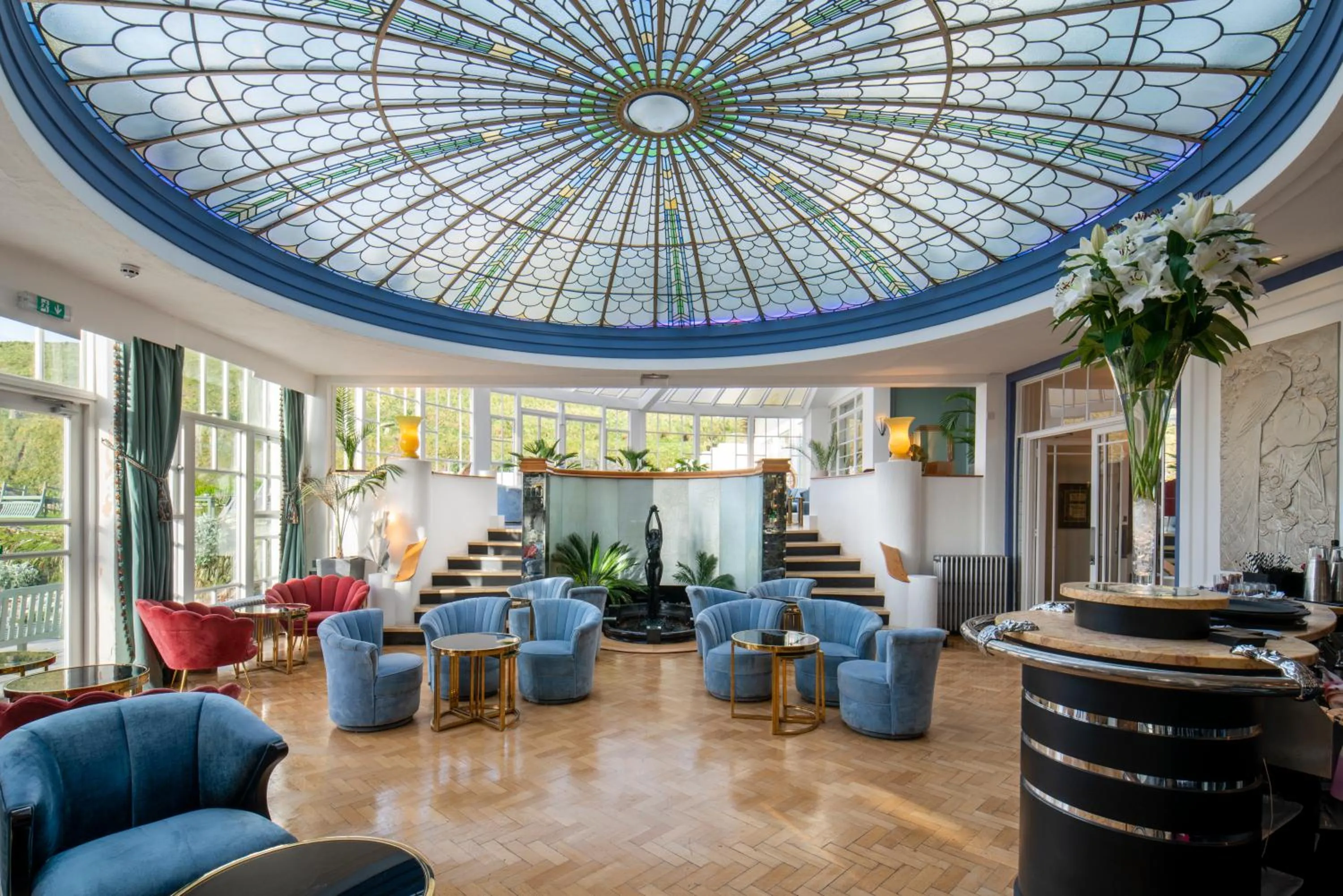 Restaurant/places to eat in Burgh Island Hotel