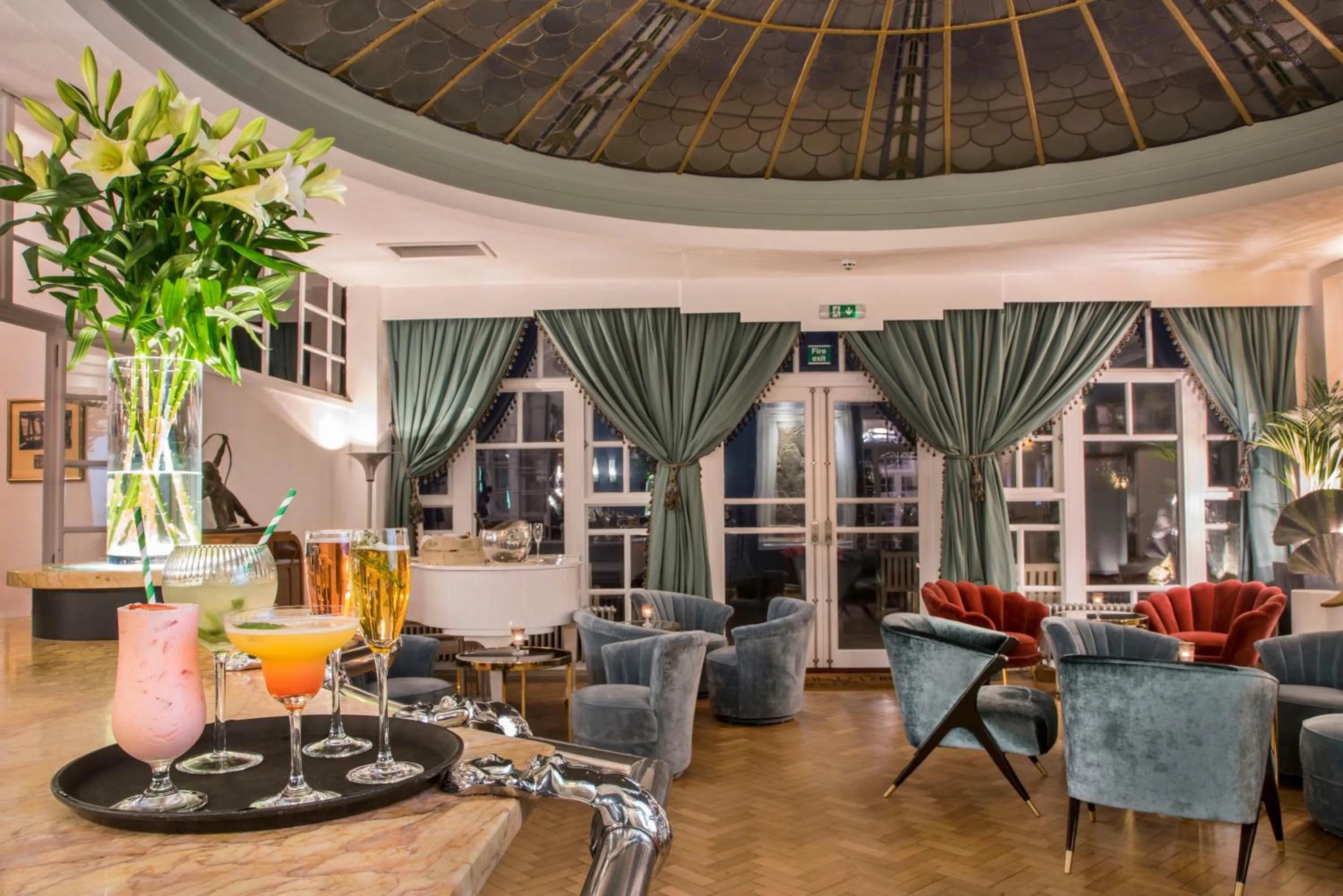 Restaurant/places to eat in Burgh Island Hotel