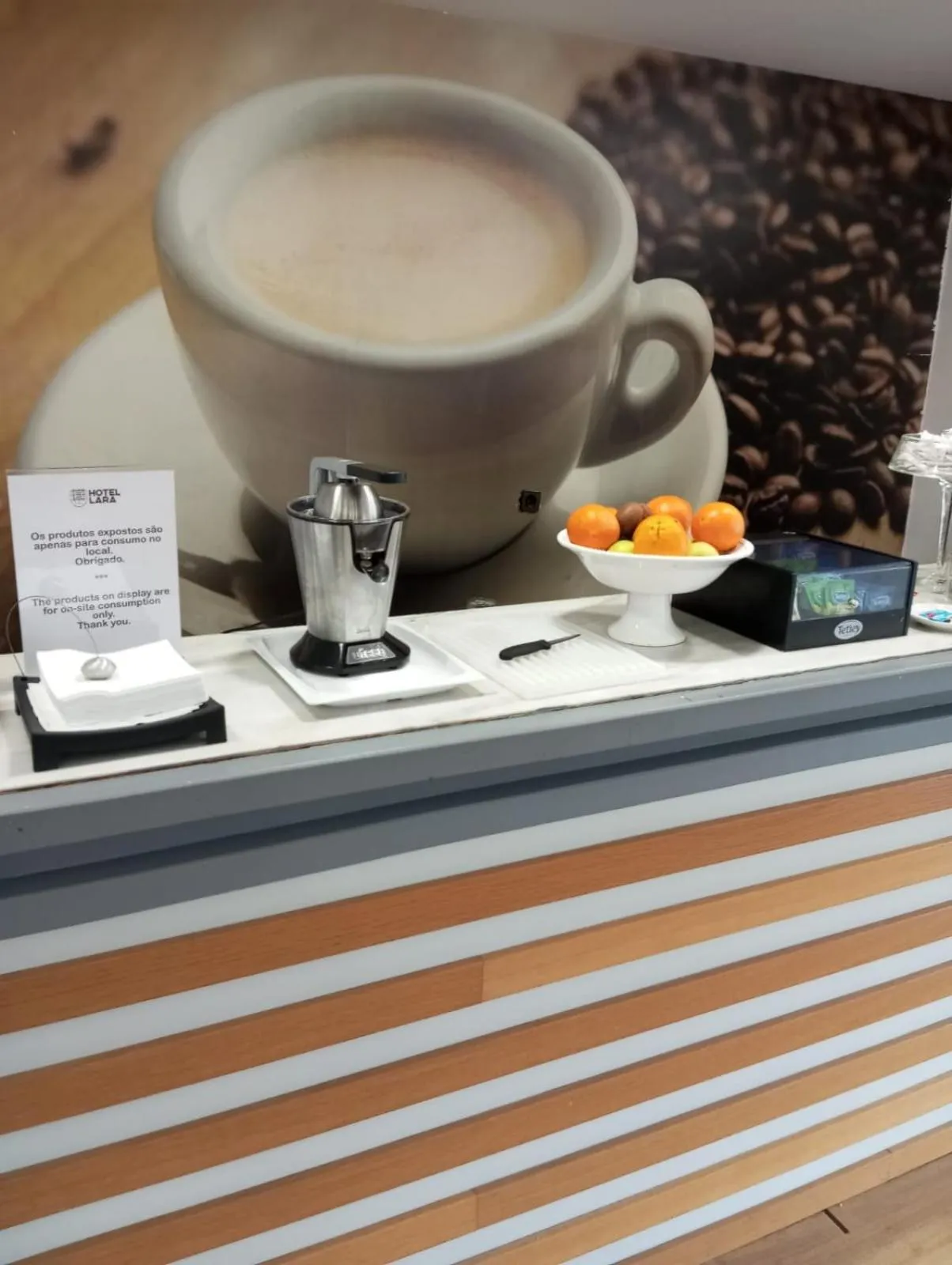 Breakfast in Hotel Lara