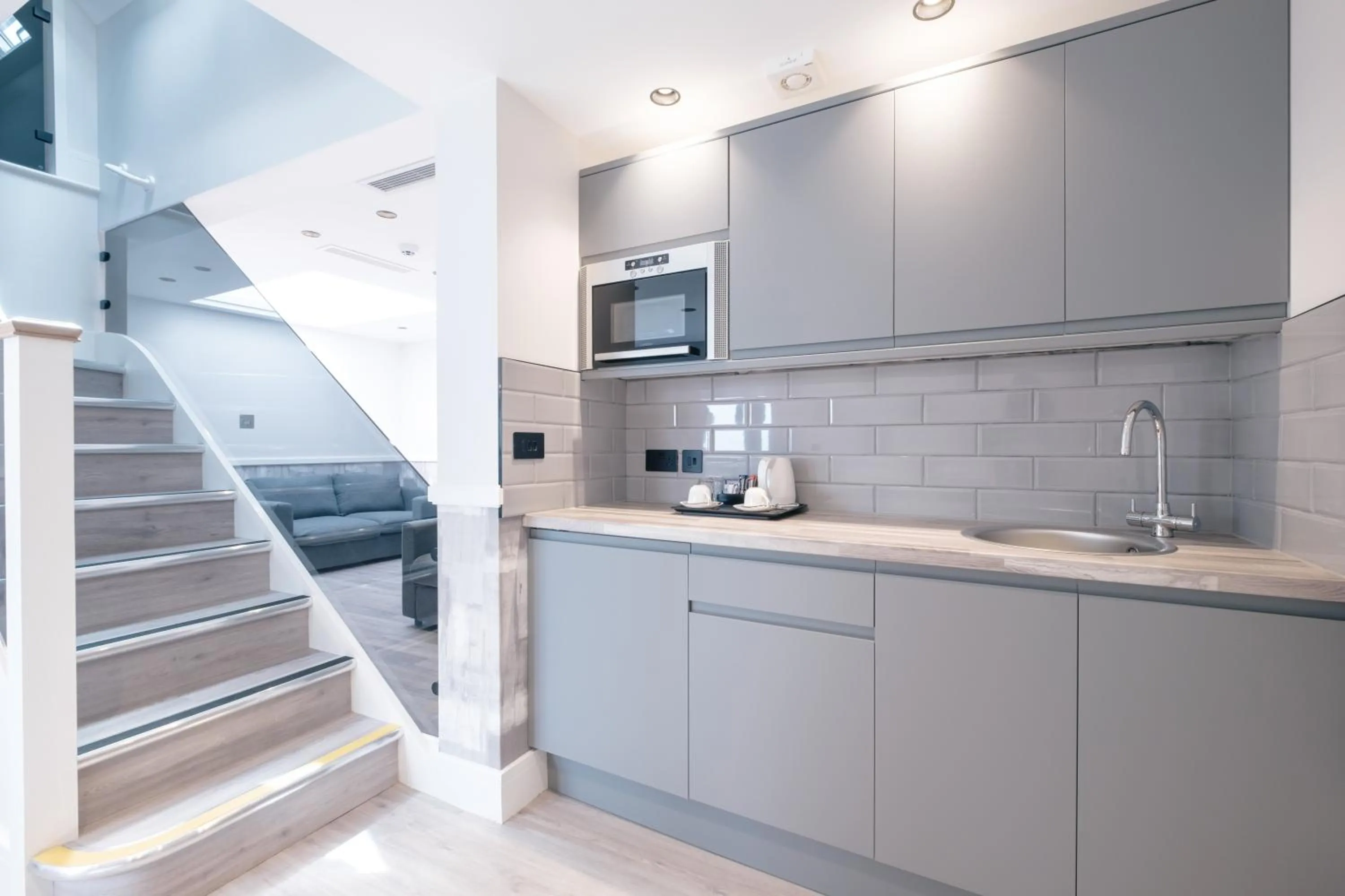 Kitchen or kitchenette in The Pillar Hotel