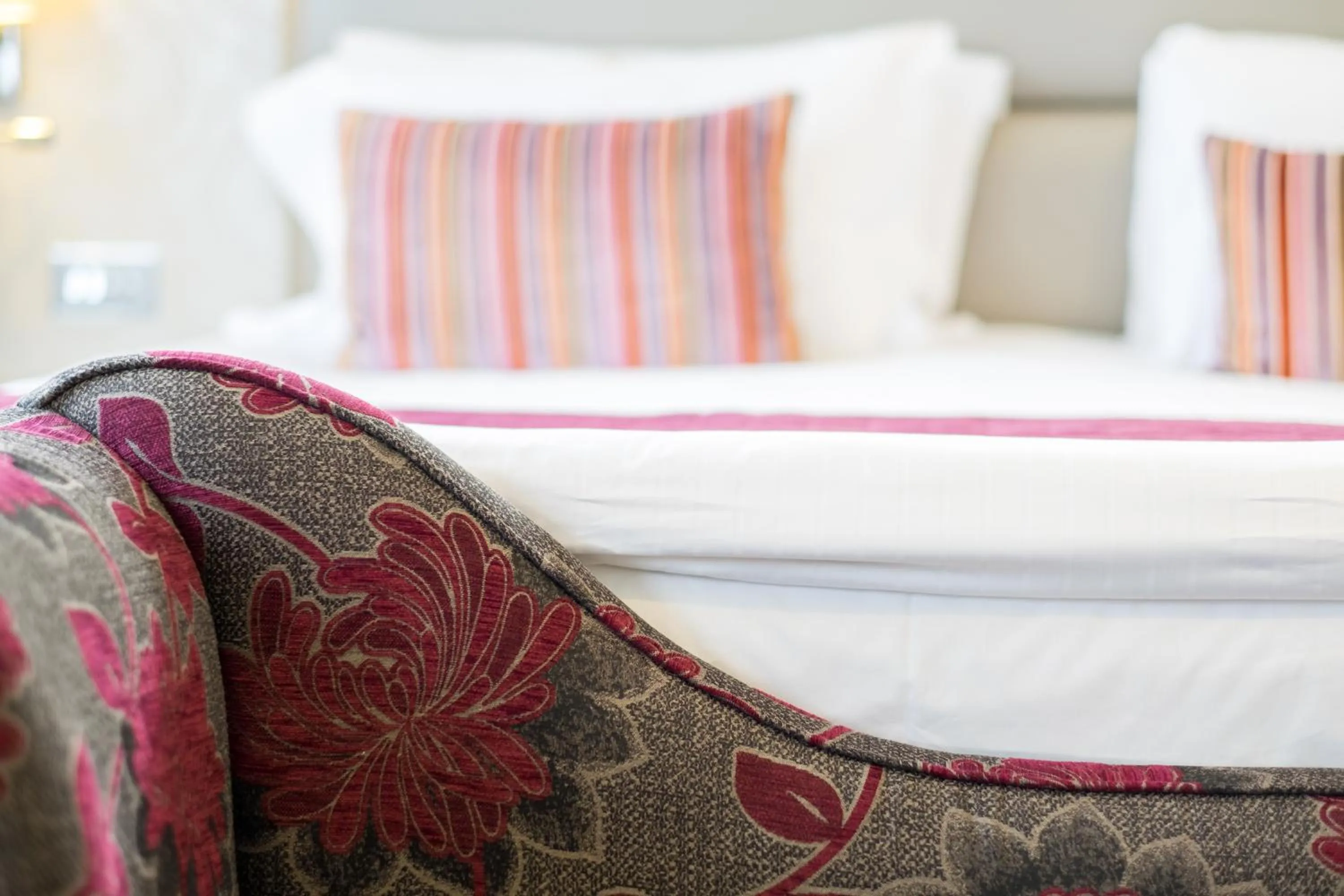 Bed in The Pillar Hotel