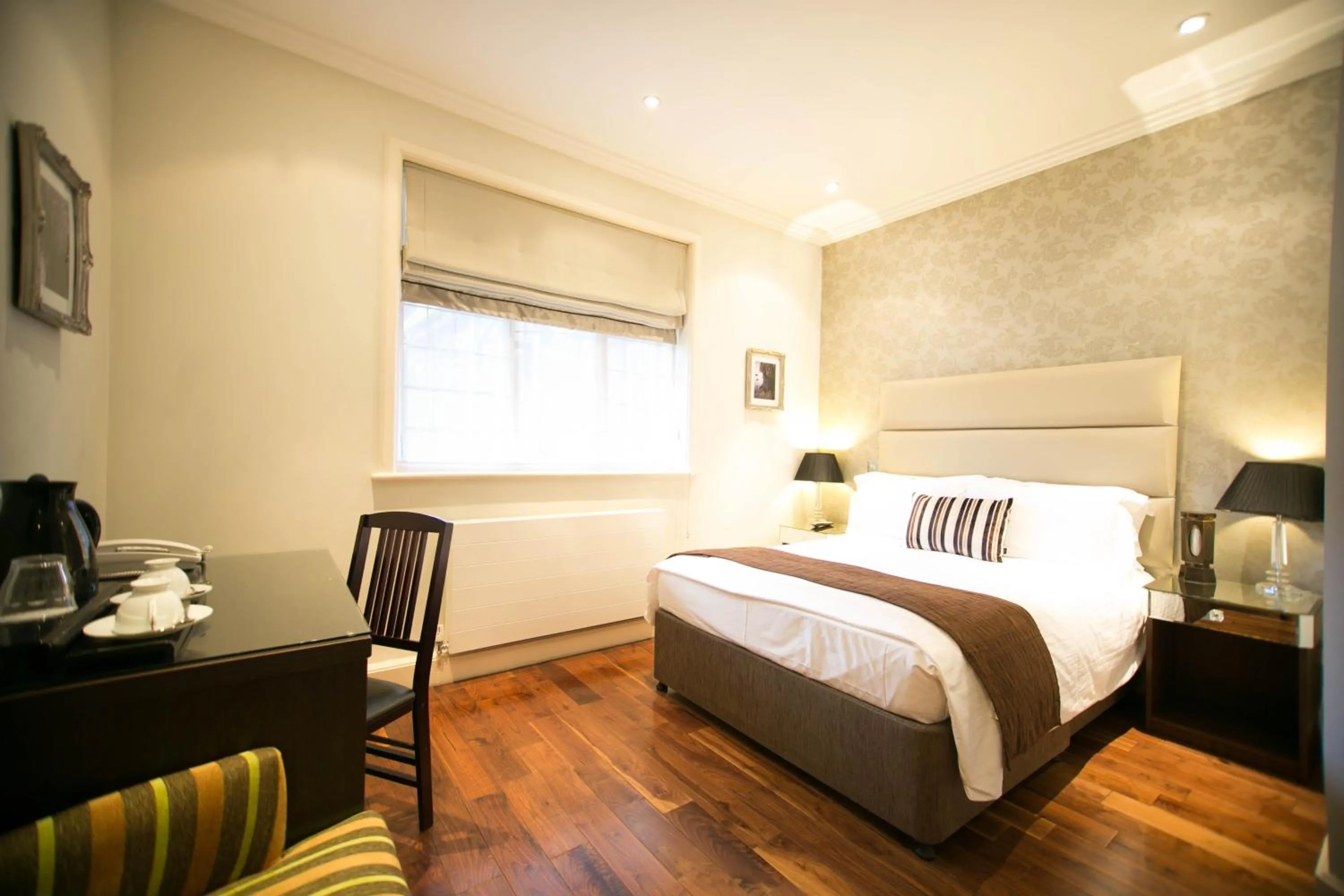 Bed in The Pillar Hotel