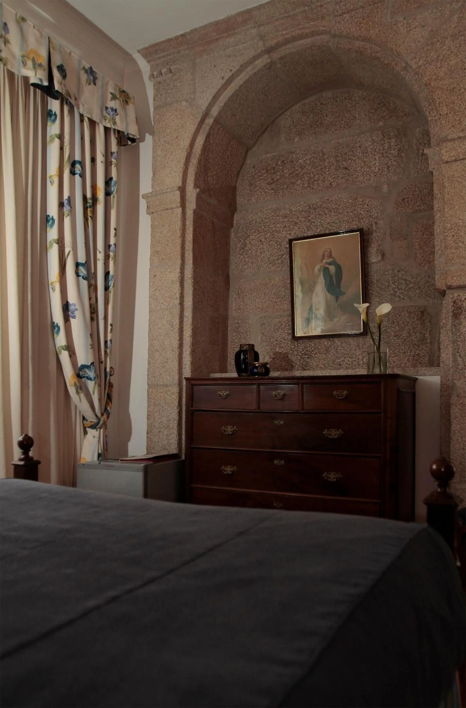 Decorative detail, Bed in Hotel Rural Villa do Banho