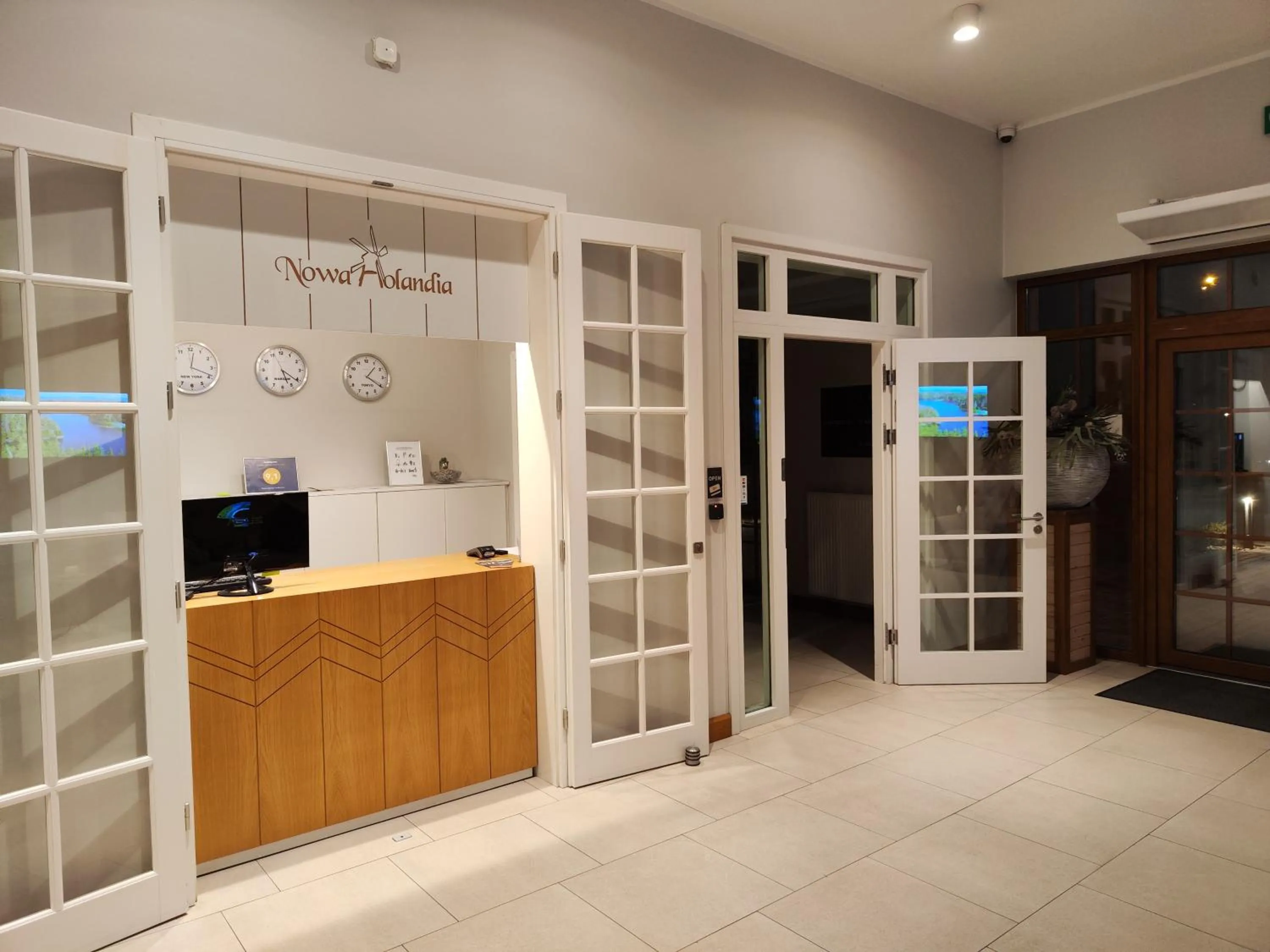 Lobby or reception in Hotel Nowa Holandia