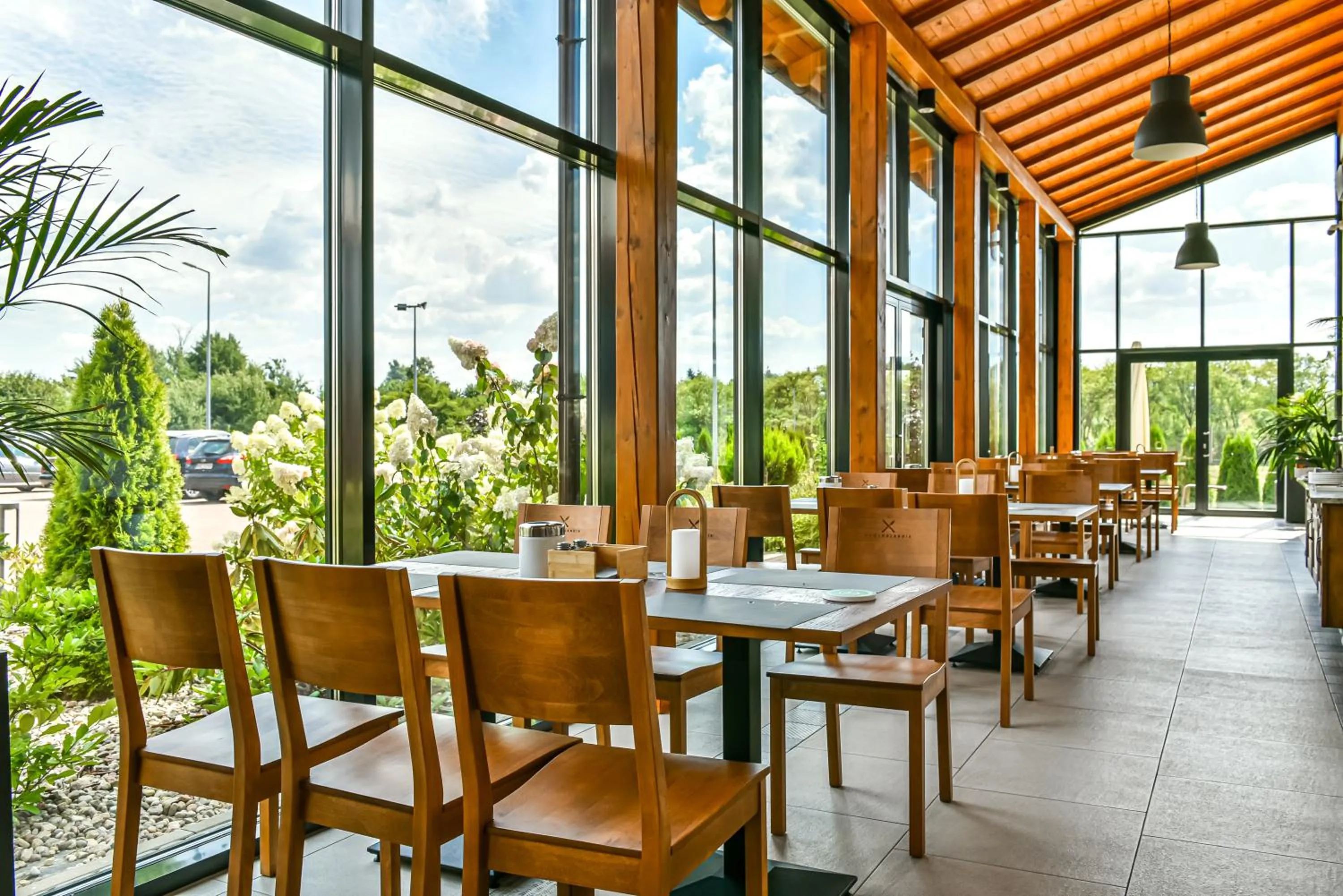 Patio in Hotel Nowa Holandia