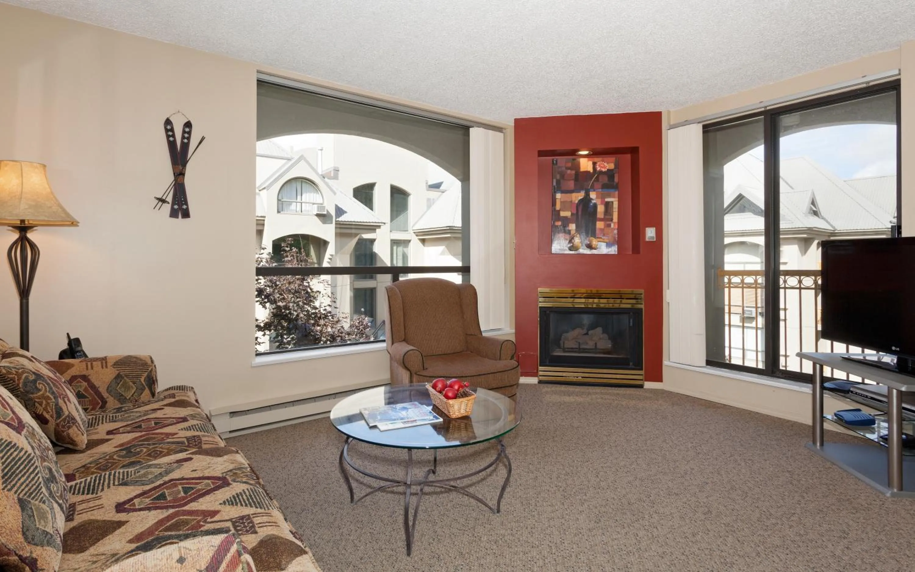 Living room in The Marquise by Whistler Premier