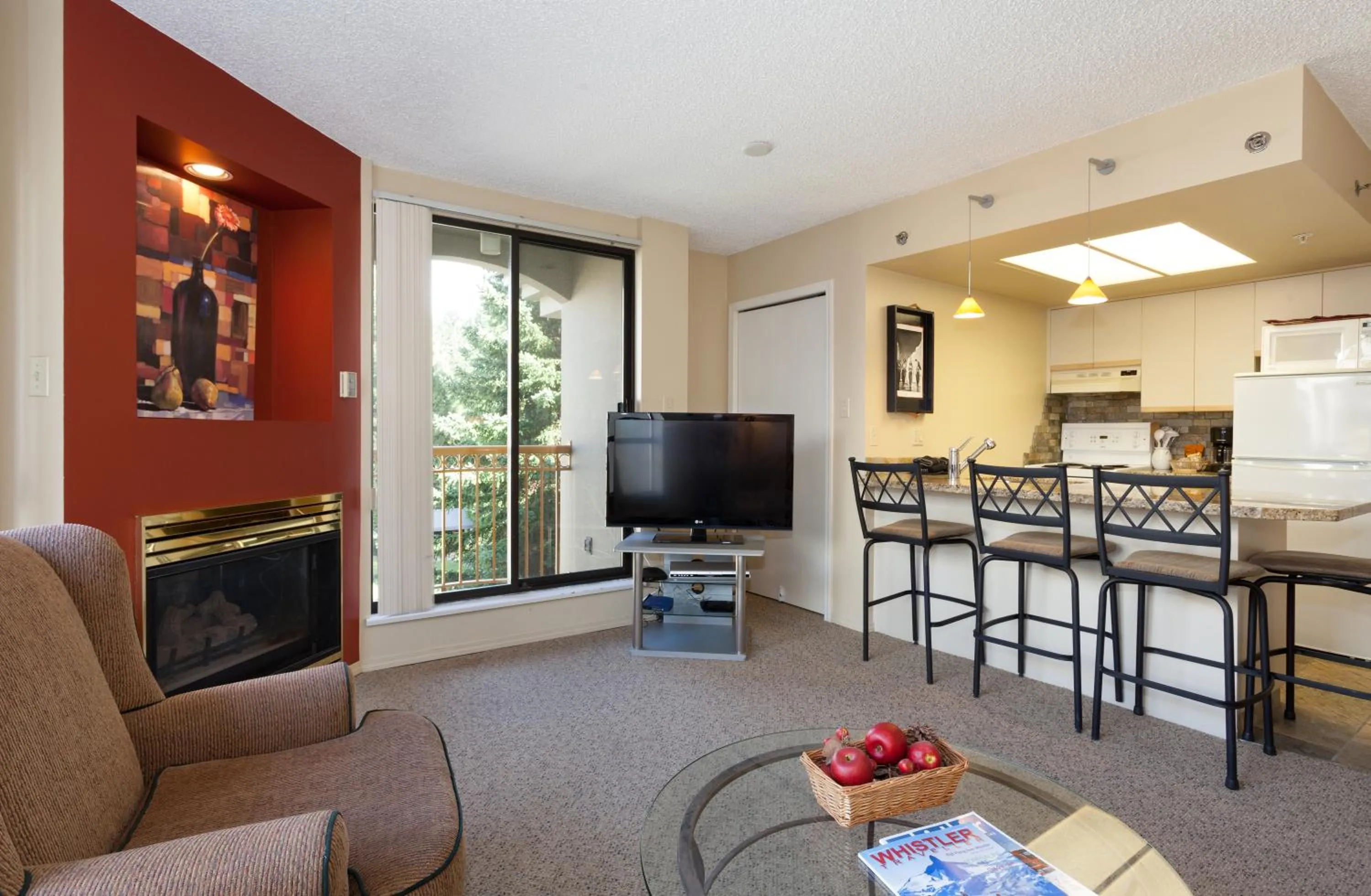 Living room in The Marquise by Whistler Premier