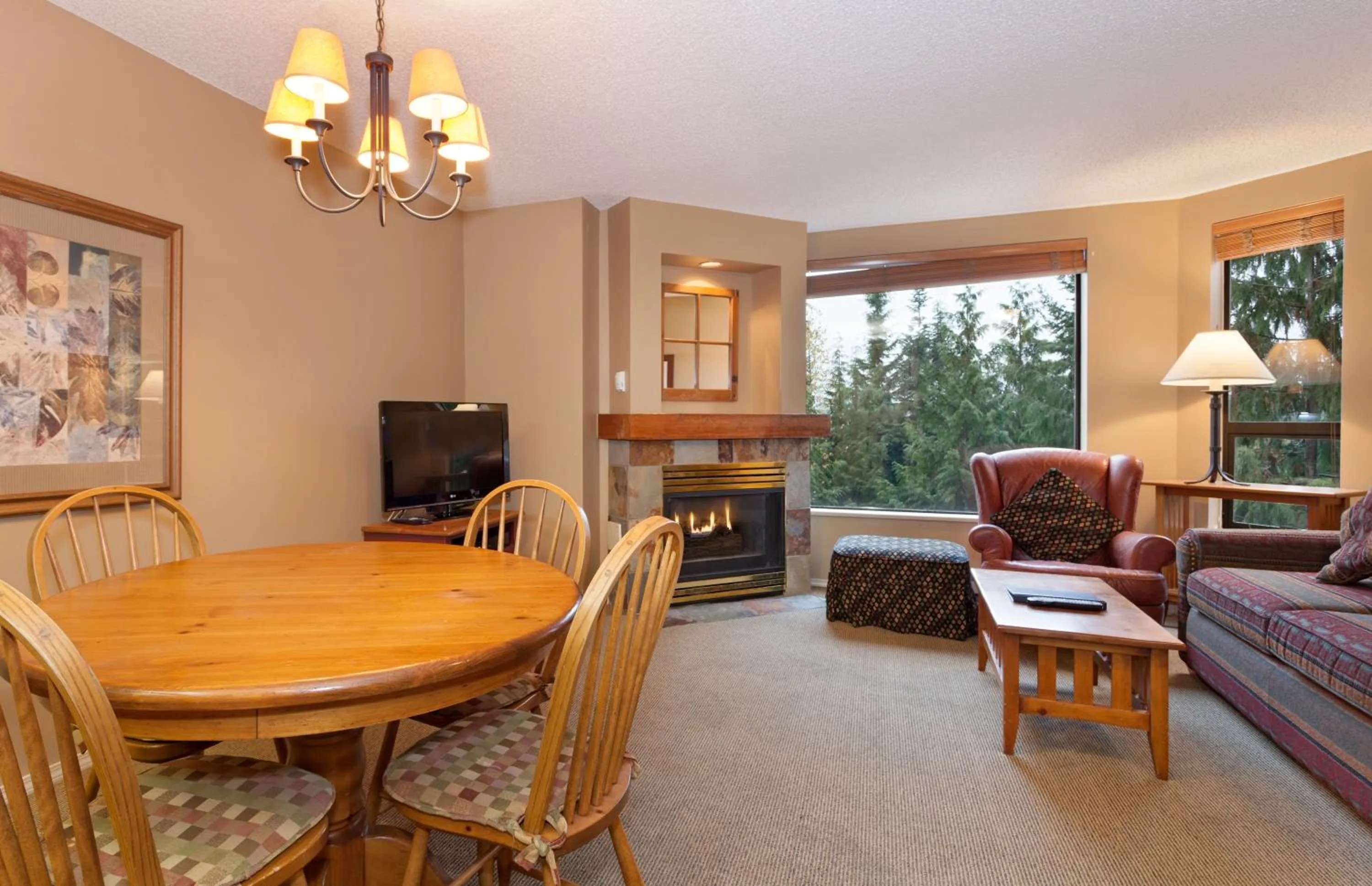 Dining area in The Marquise by Whistler Premier