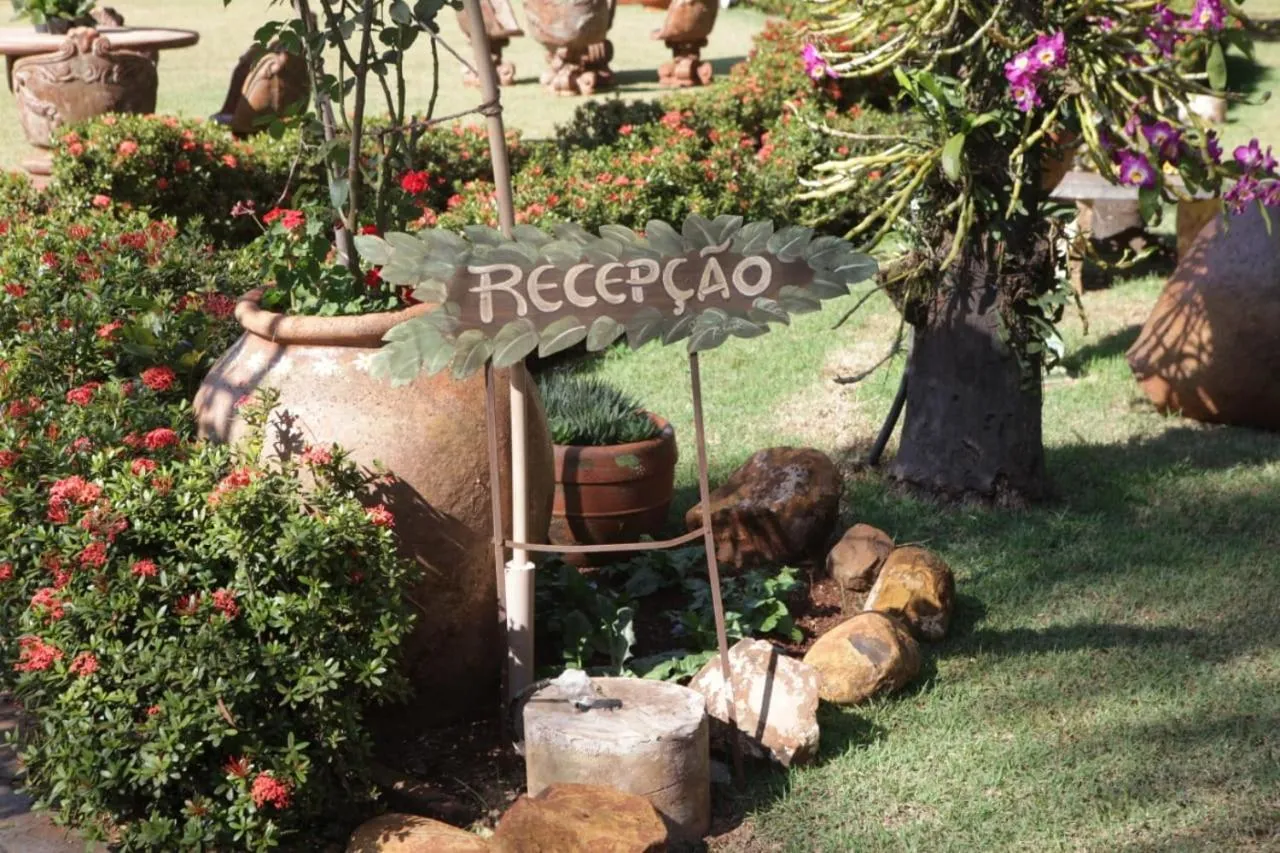 Garden in Hotel Pousada Chalé das Flores