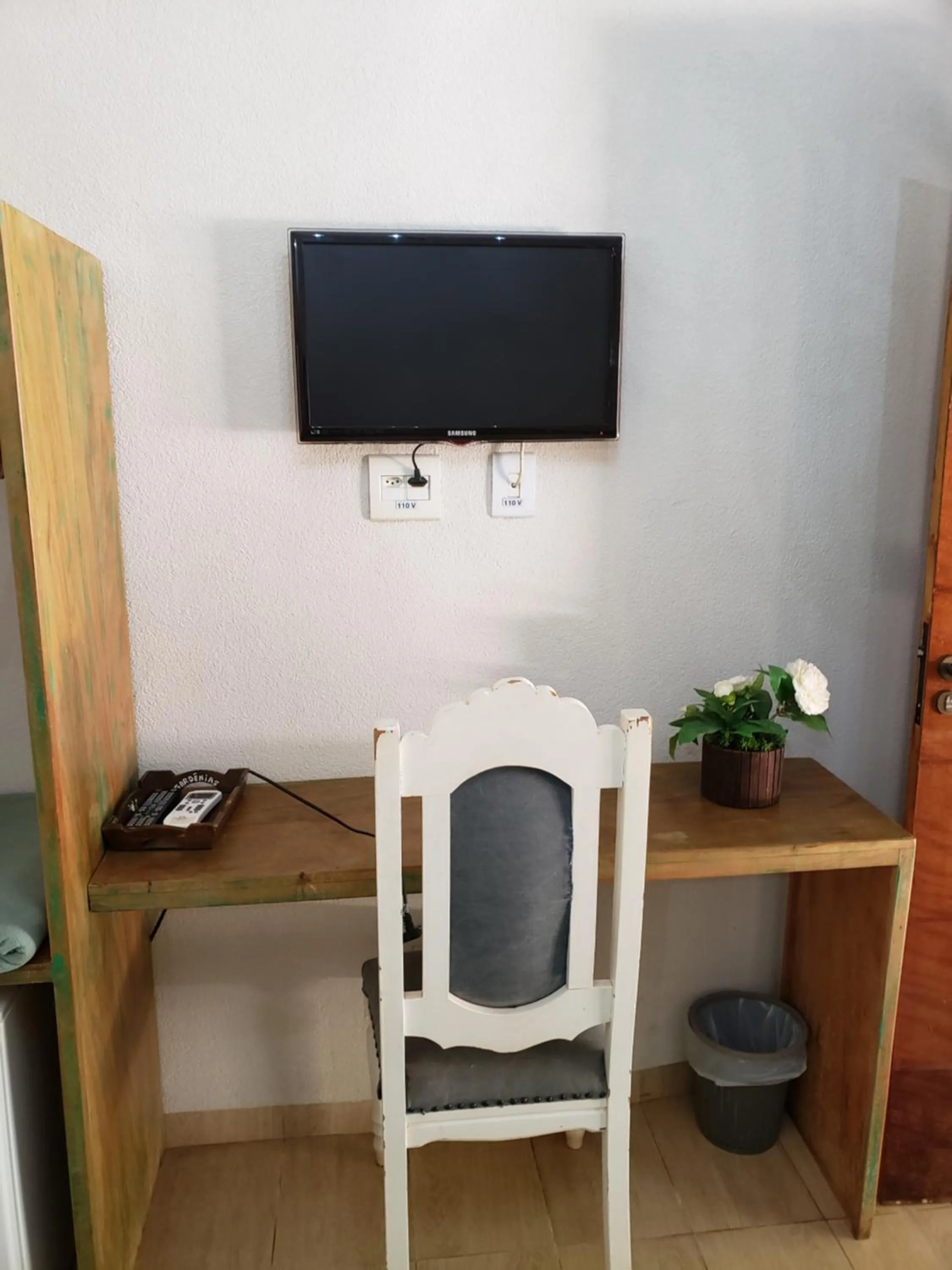 TV and multimedia in Hotel Pousada Chalé das Flores