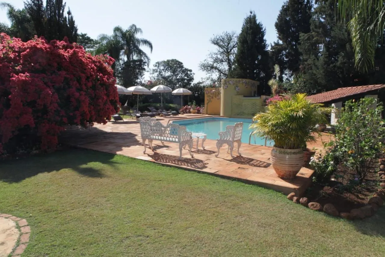 Garden in Hotel Pousada Chalé das Flores