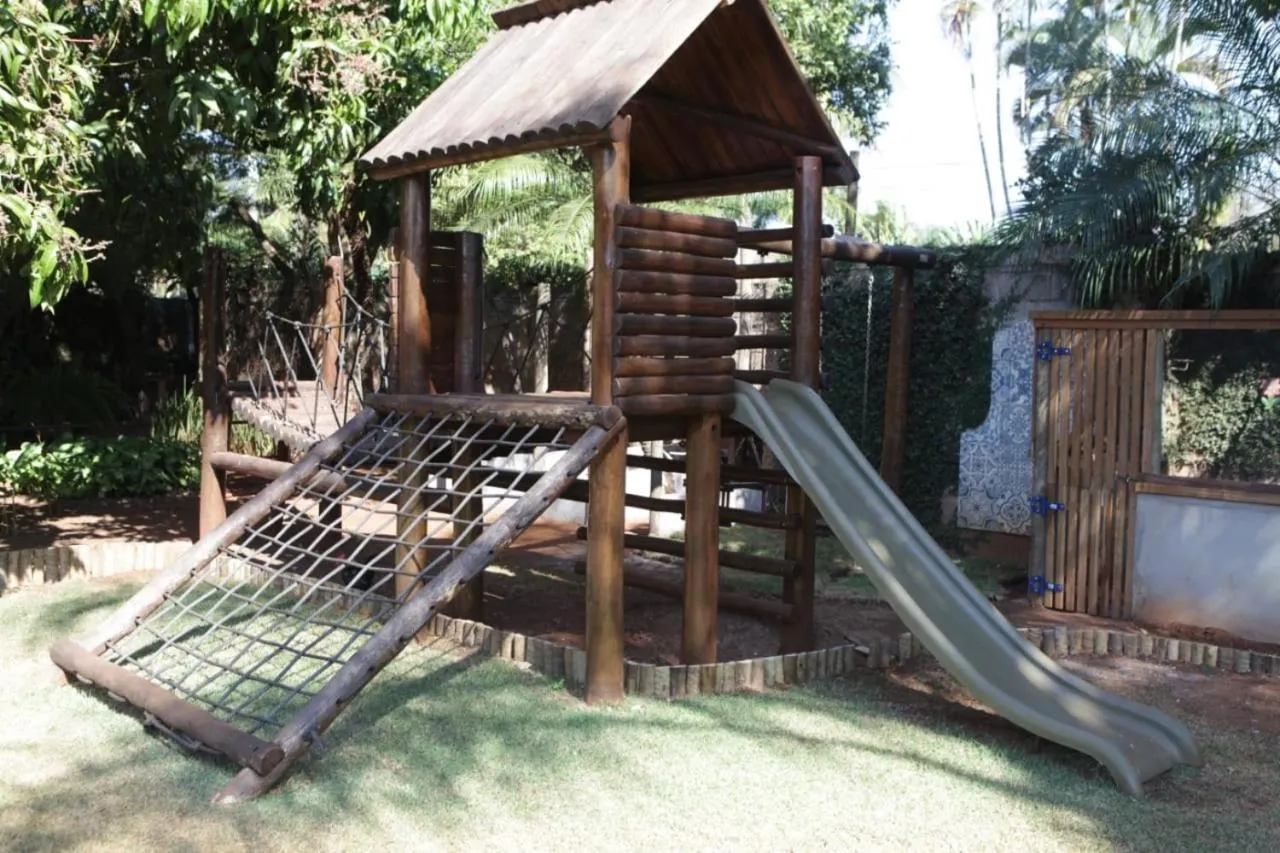 Children play ground in Hotel Pousada Chalé das Flores