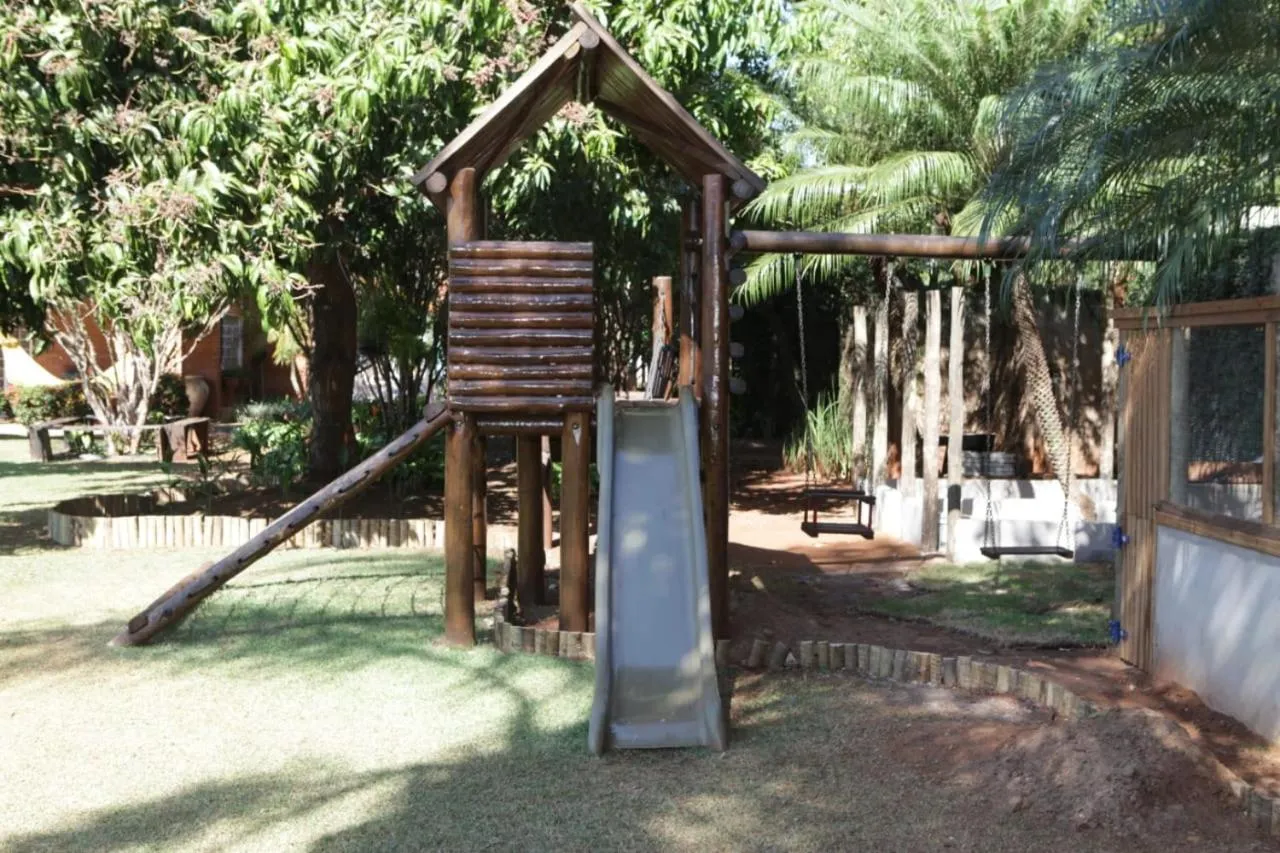 Children play ground in Hotel Pousada Chalé das Flores