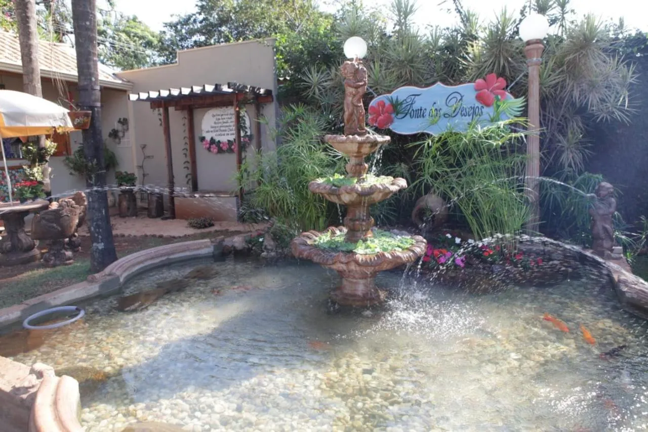 Garden in Hotel Pousada Chalé das Flores
