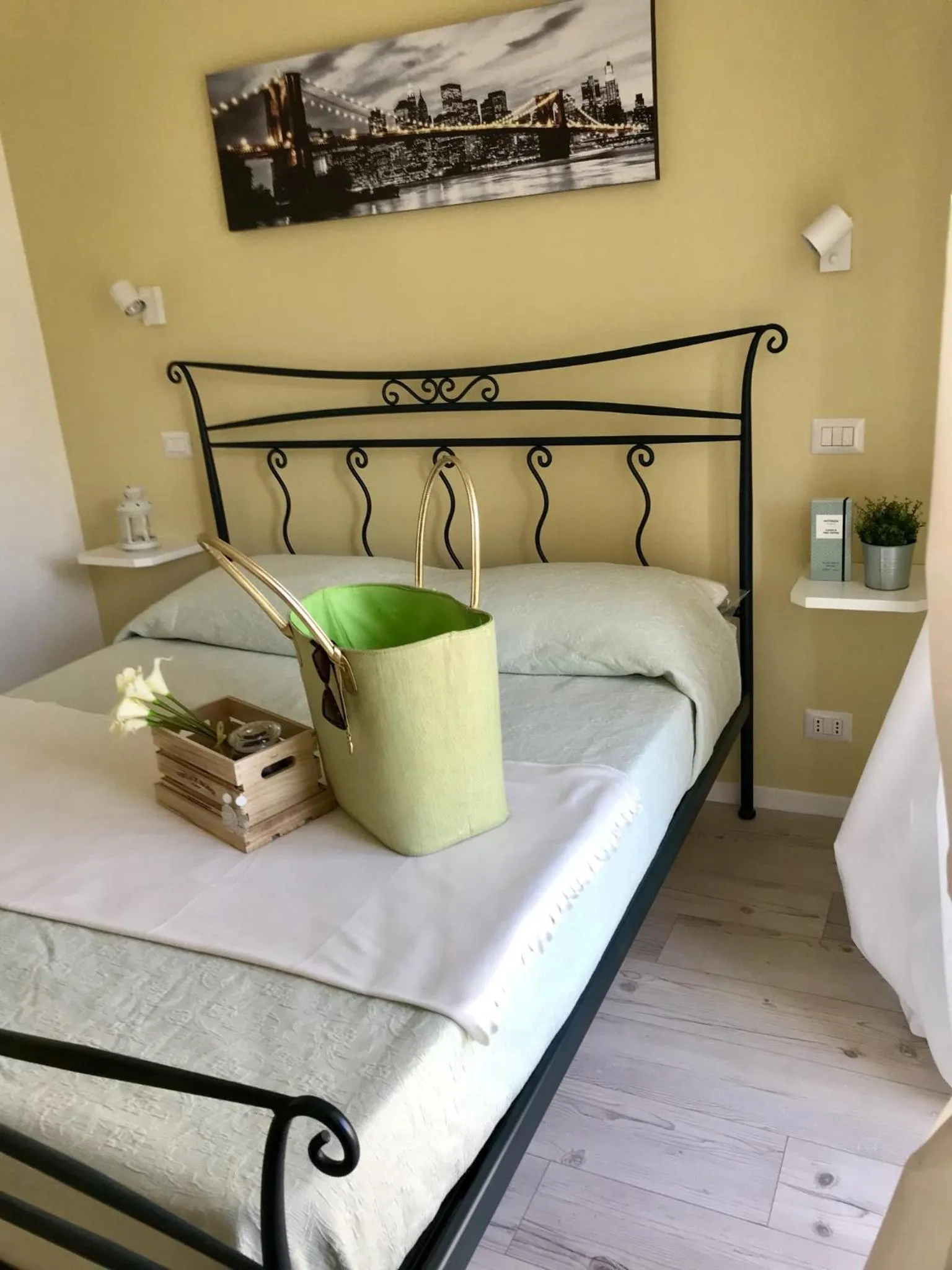 Bed in AzzurRomare Flat apartment