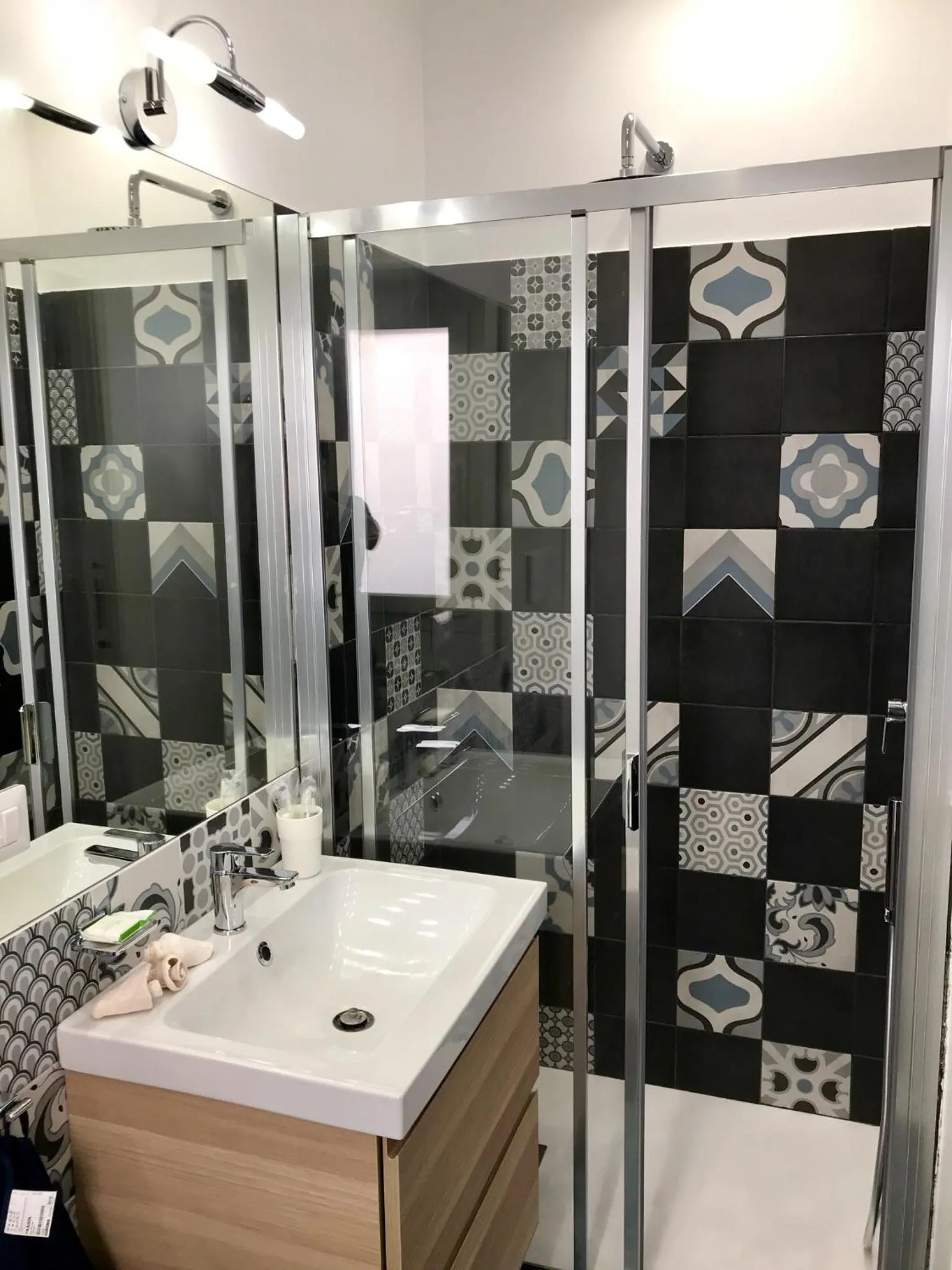 Shower in AzzurRomare Flat apartment